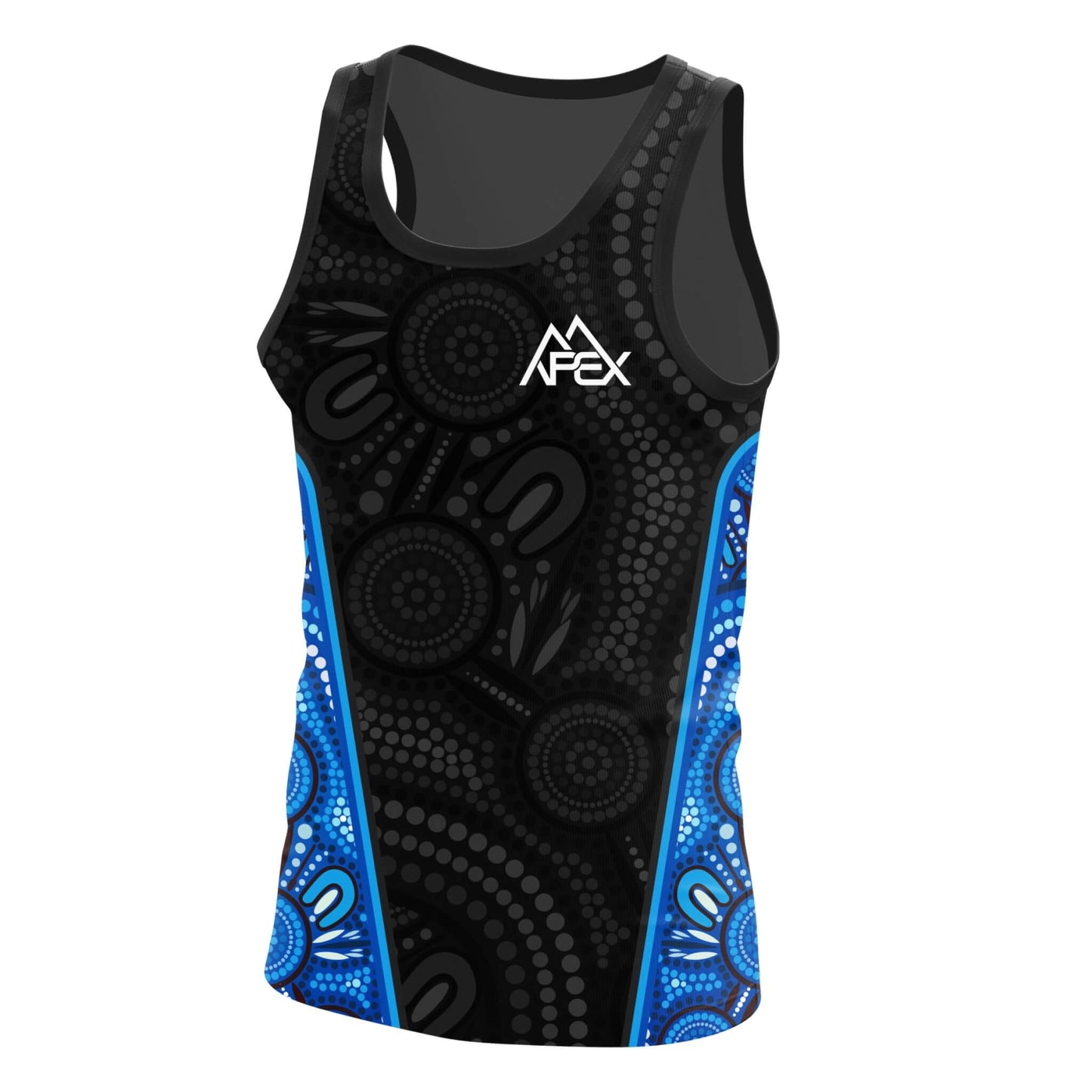 Custom Singlet - Indigenous 012