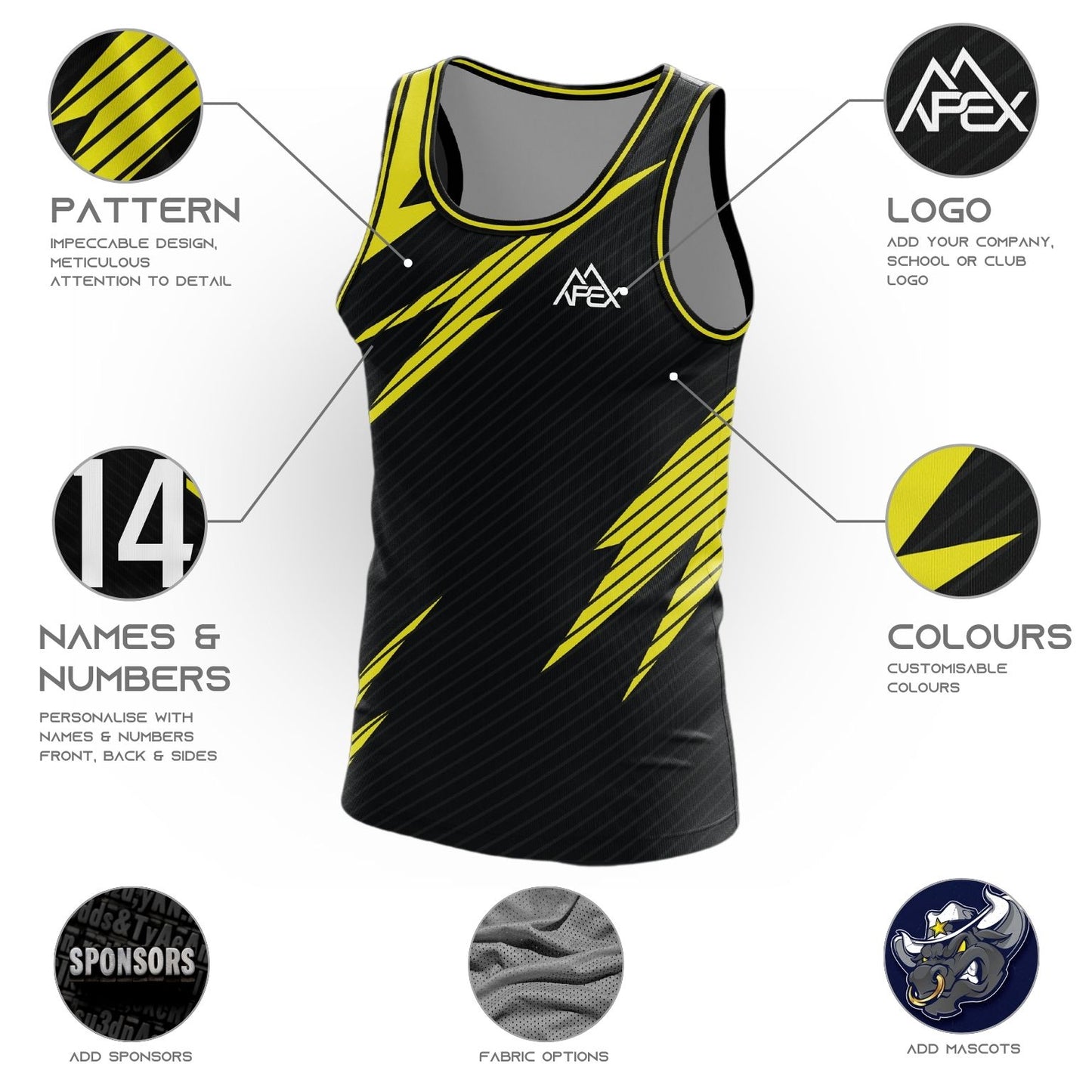 Custom Singlet - Tempo