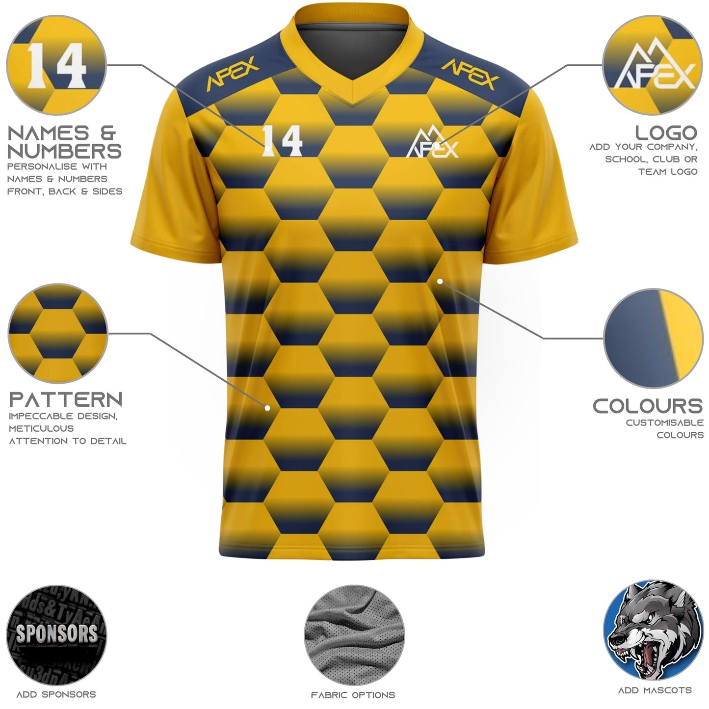 Custom Reversible Soccer Jersey - Dynamo