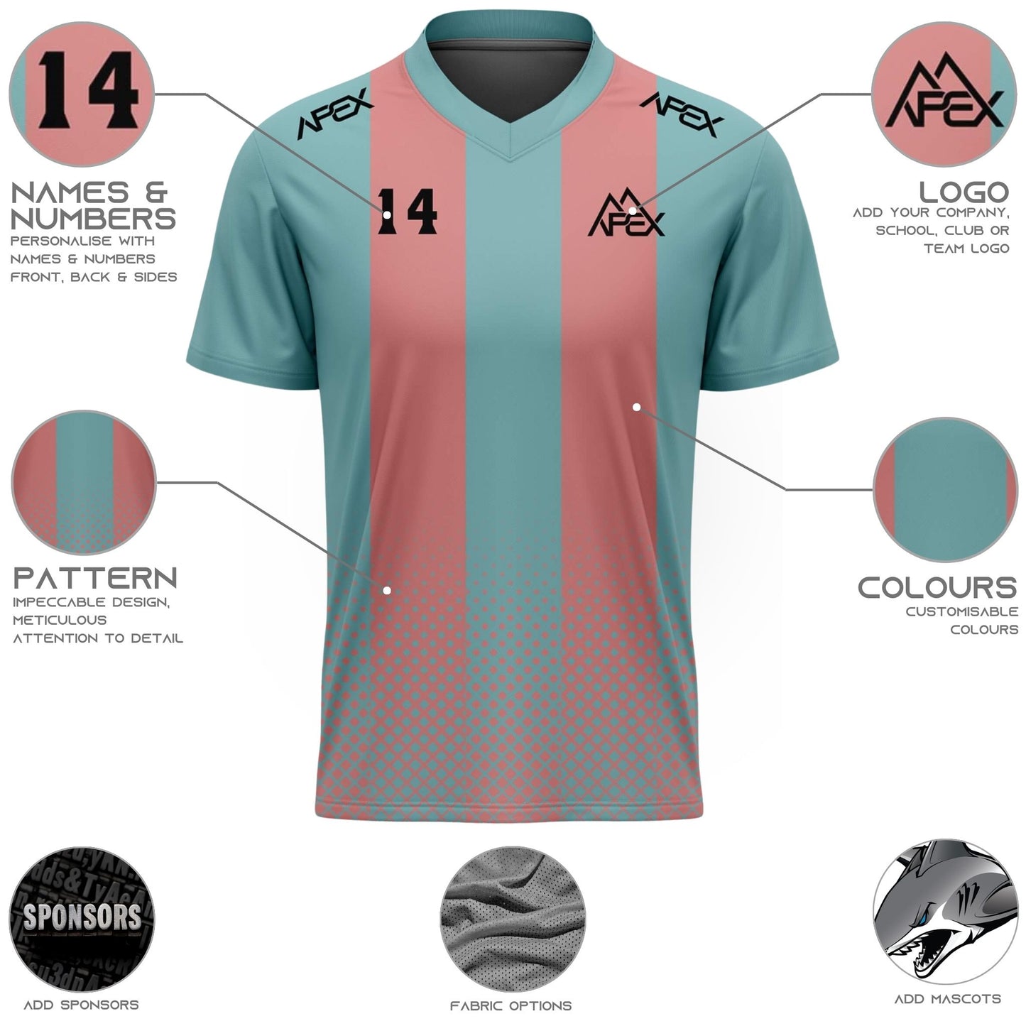 Custom Reversible Soccer Jersey - Quantum