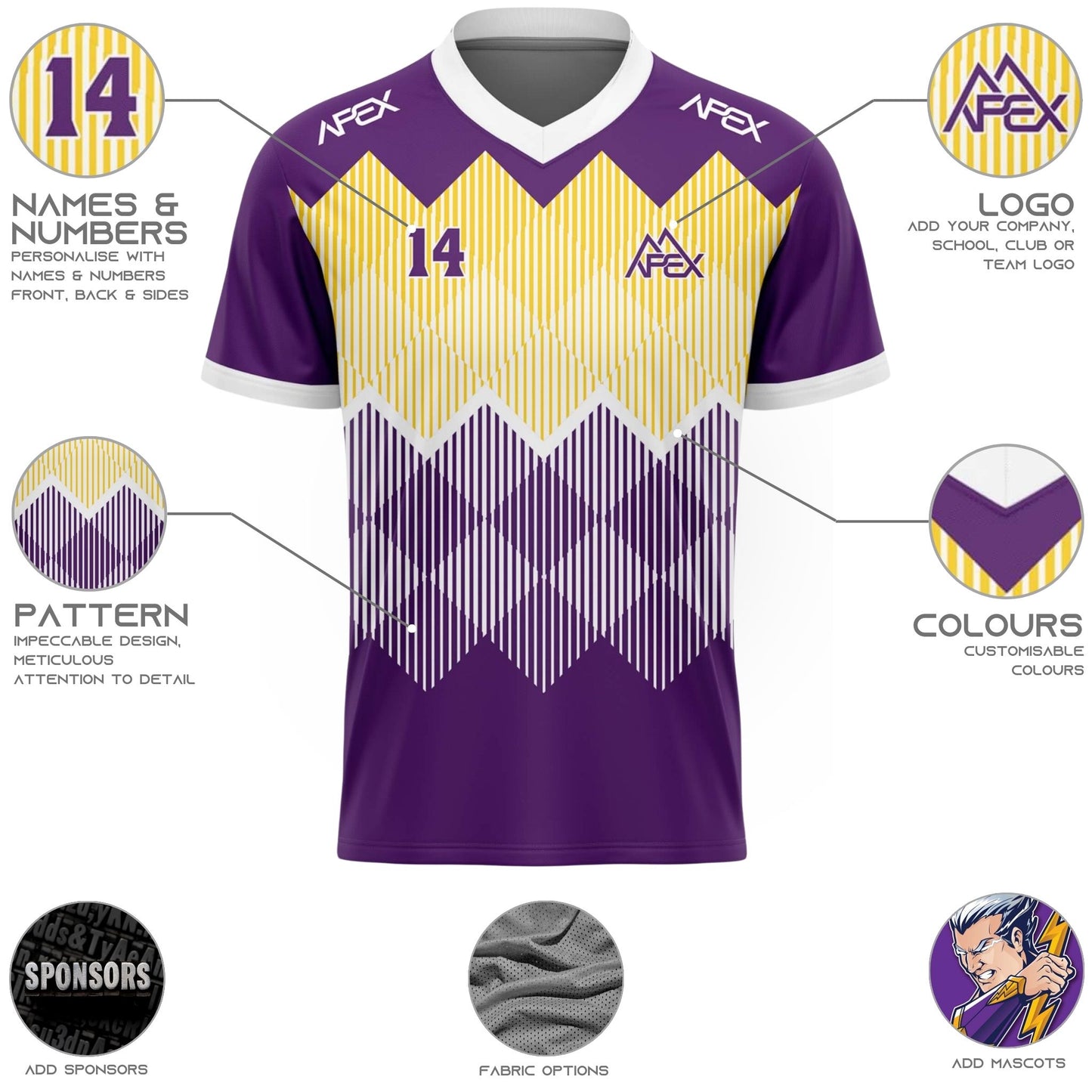 Custom Reversible Soccer Jersey - Rapid