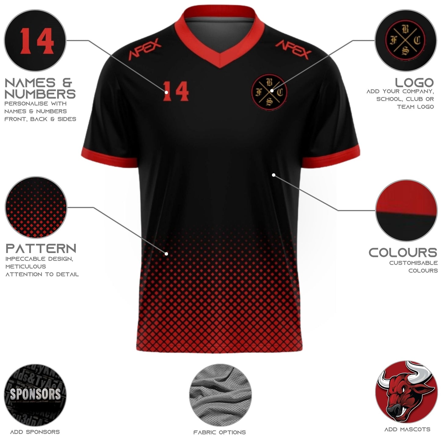 Custom Reversible Soccer Jersey - Velocity