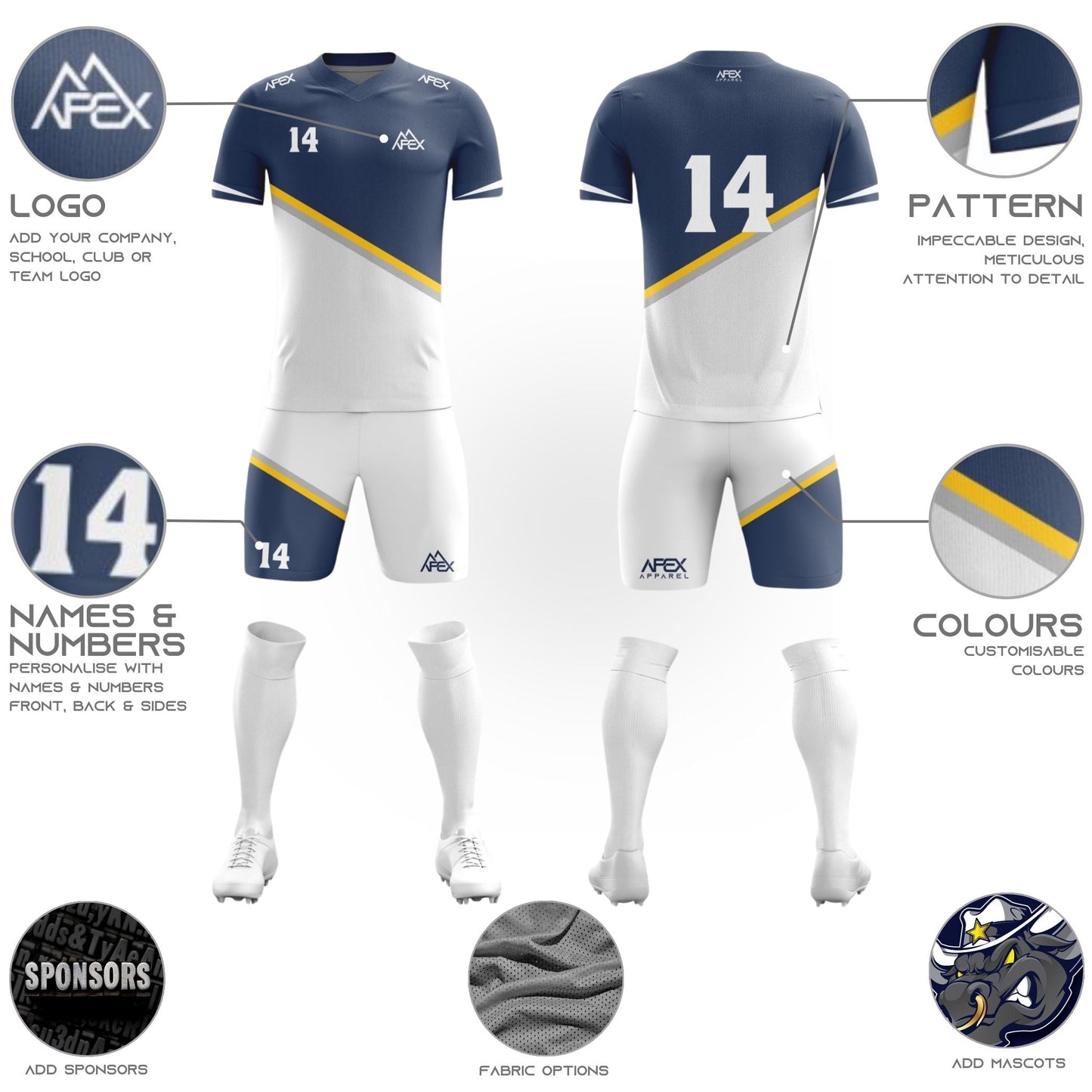 Custom Soccer Uniform - Motion