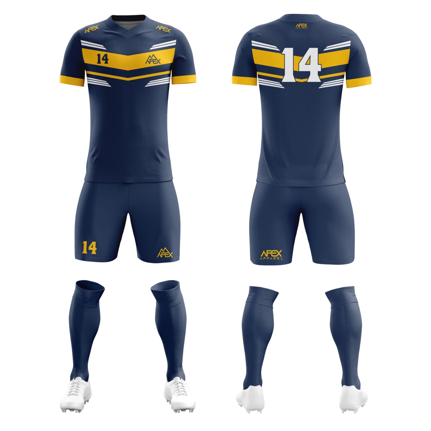 Custom Soccer Uniform - Sonic