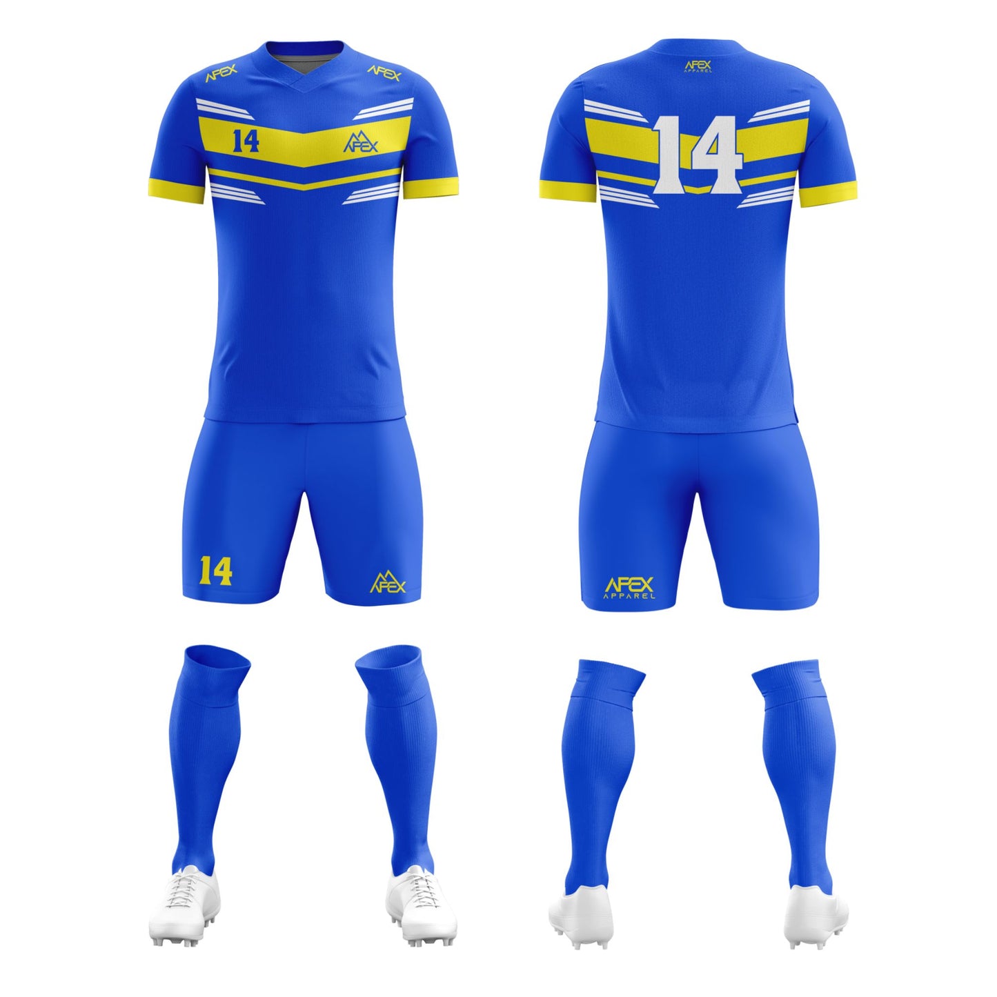 Custom Soccer Uniform - Sonic