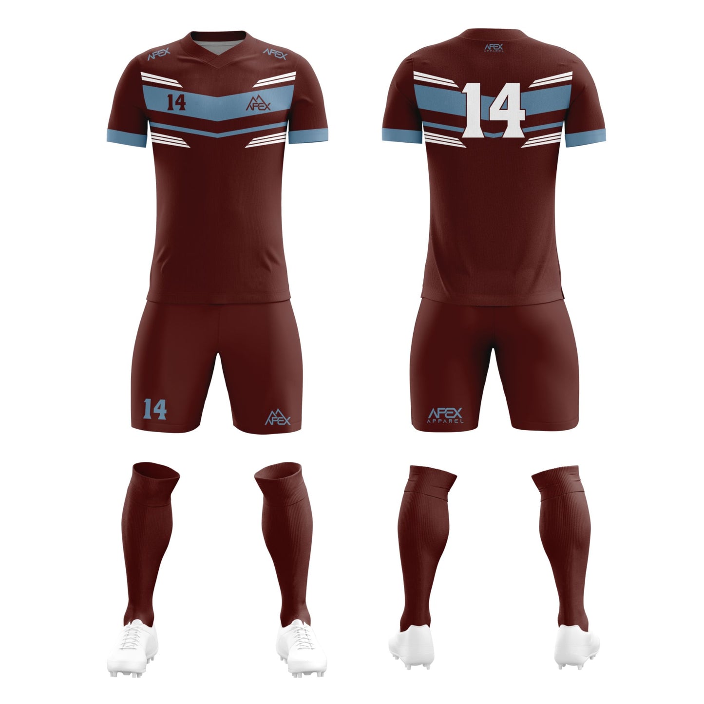 Custom Soccer Uniform - Sonic