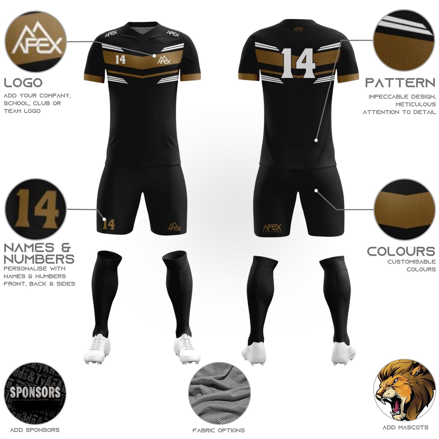Custom Soccer Uniform - Sonic