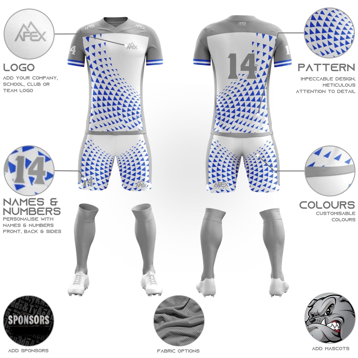 Custom Soccer Uniform - Striker