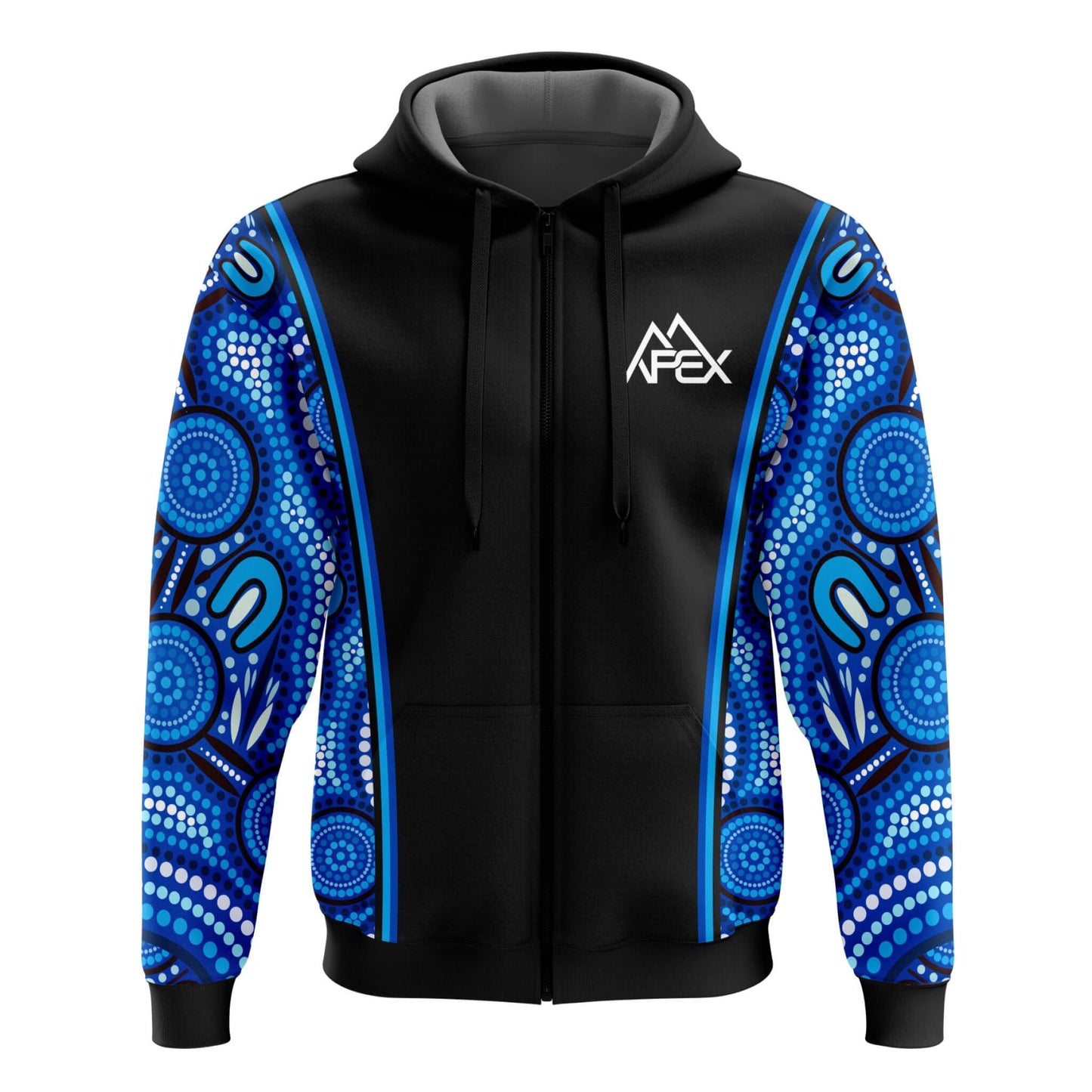 Custom Zip Hoodie - Indigenous 004