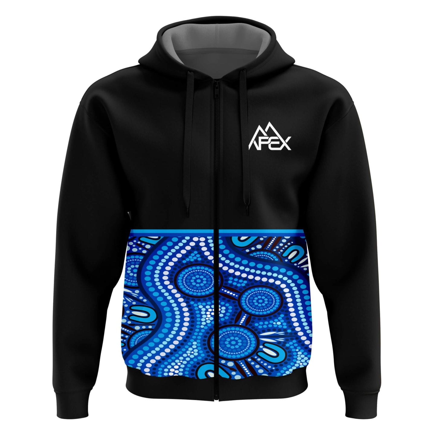 Custom Zip Hoodie - Indigenous 006