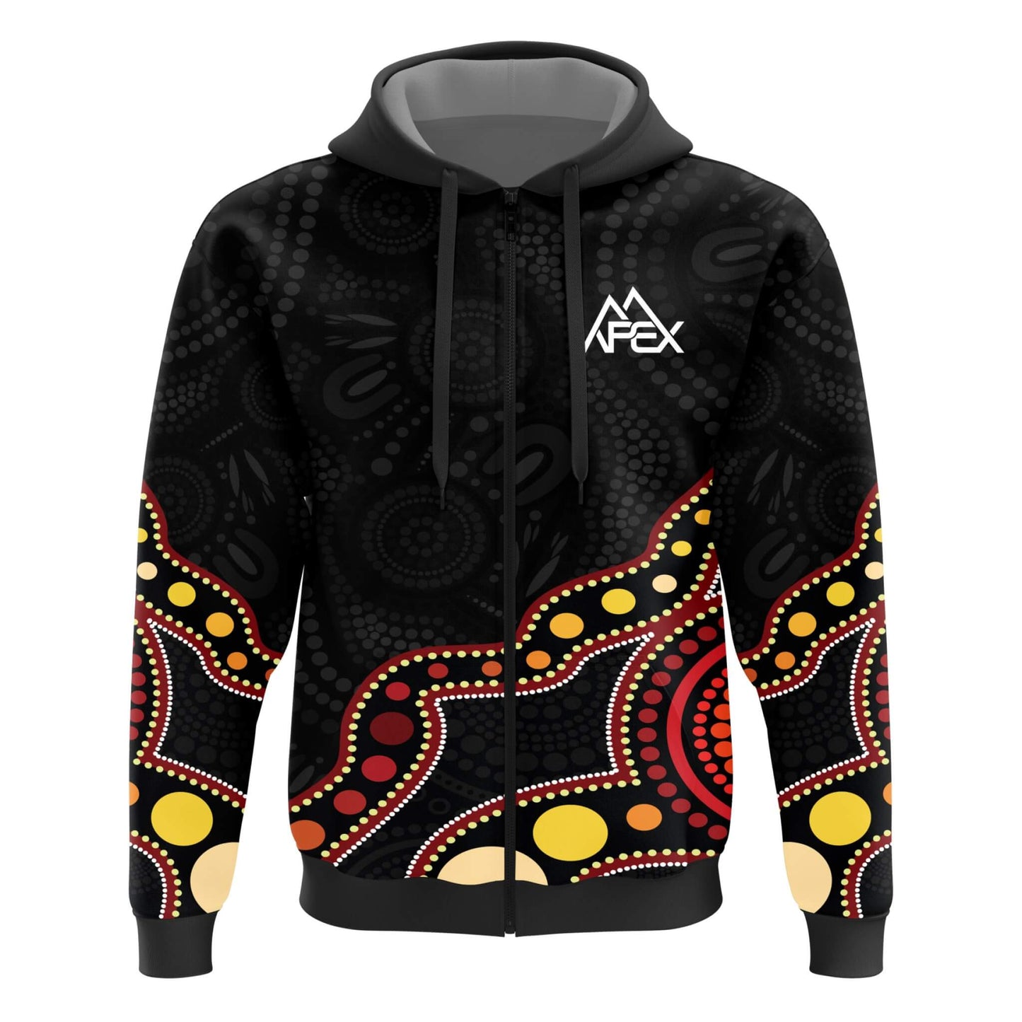 Custom Zip Hoodie - Indigenous 007