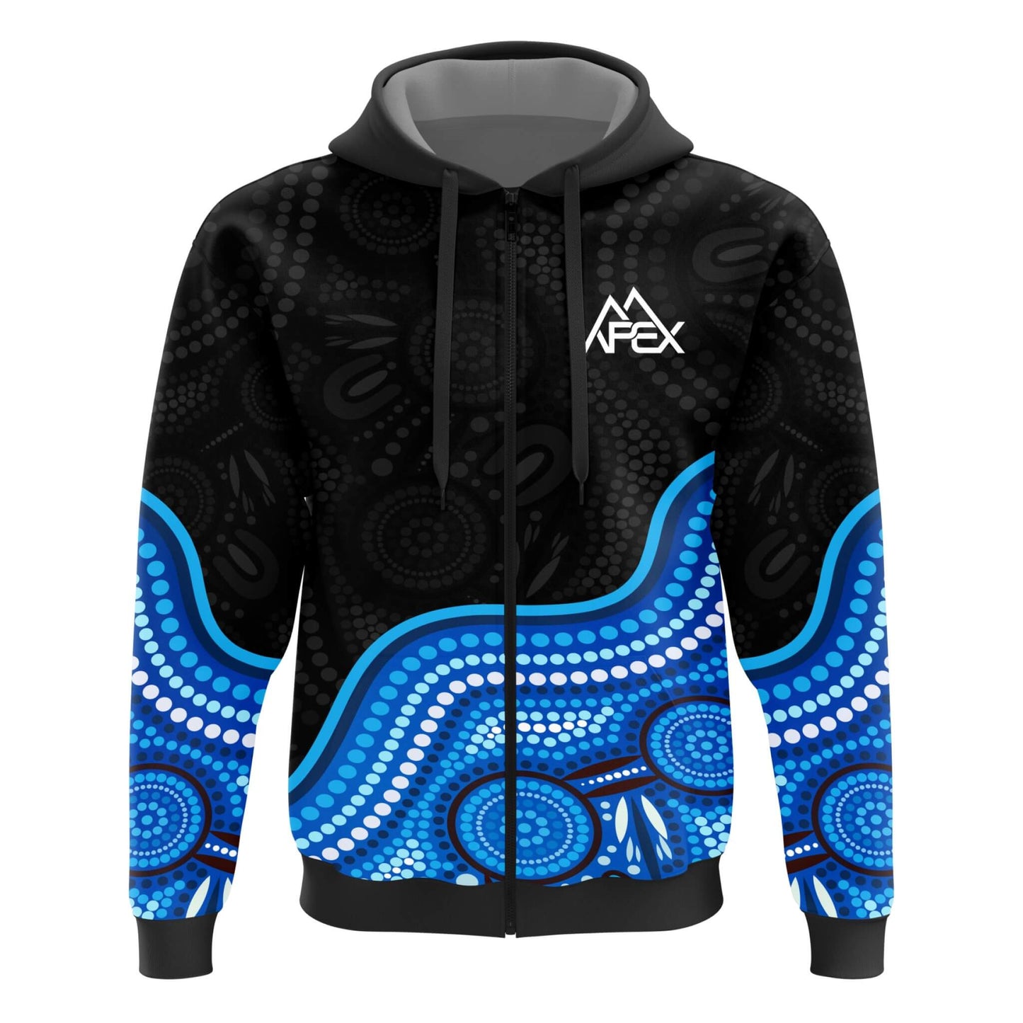 Custom Zip Hoodie - Indigenous 008