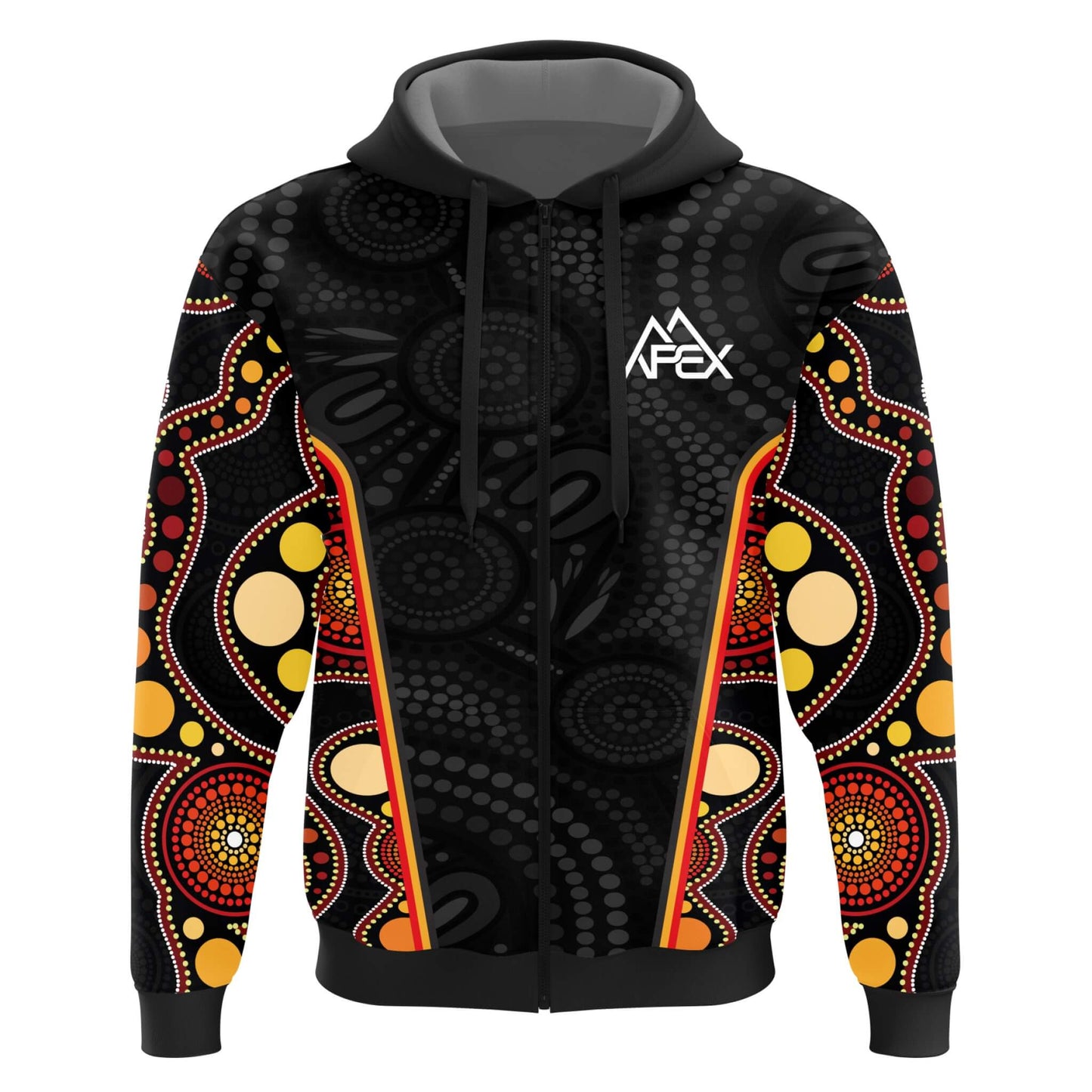 Custom Zip Hoodie - Indigenous 011