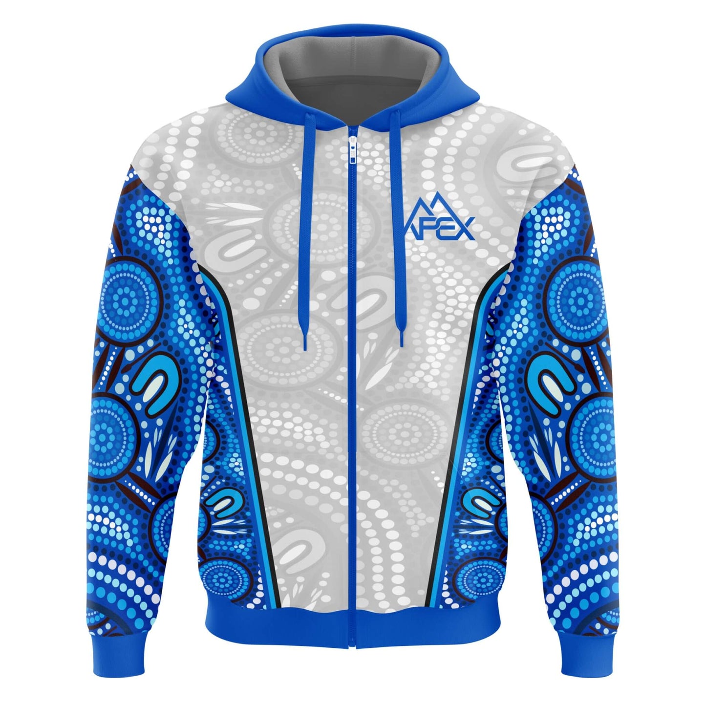 Custom Zip Hoodie - Indigenous 012