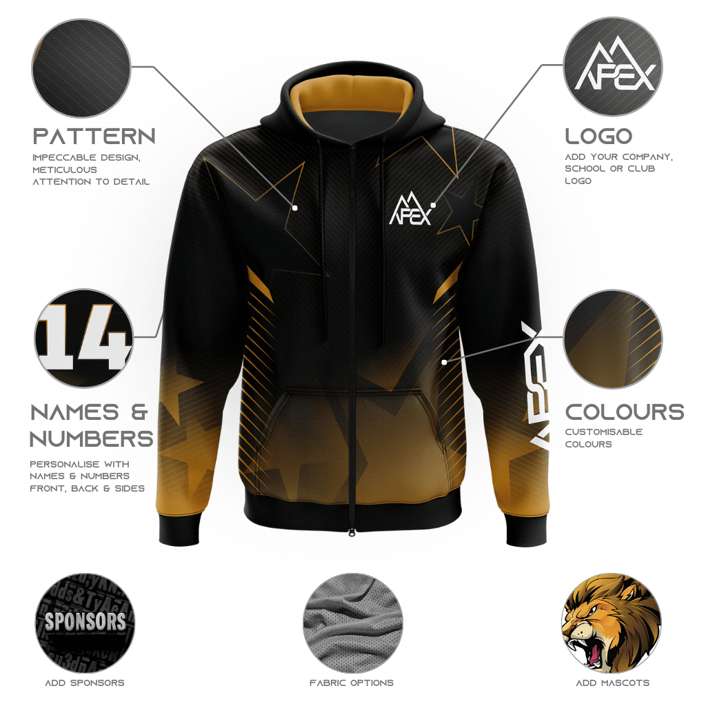 Custom Zip Hoodie - Nova