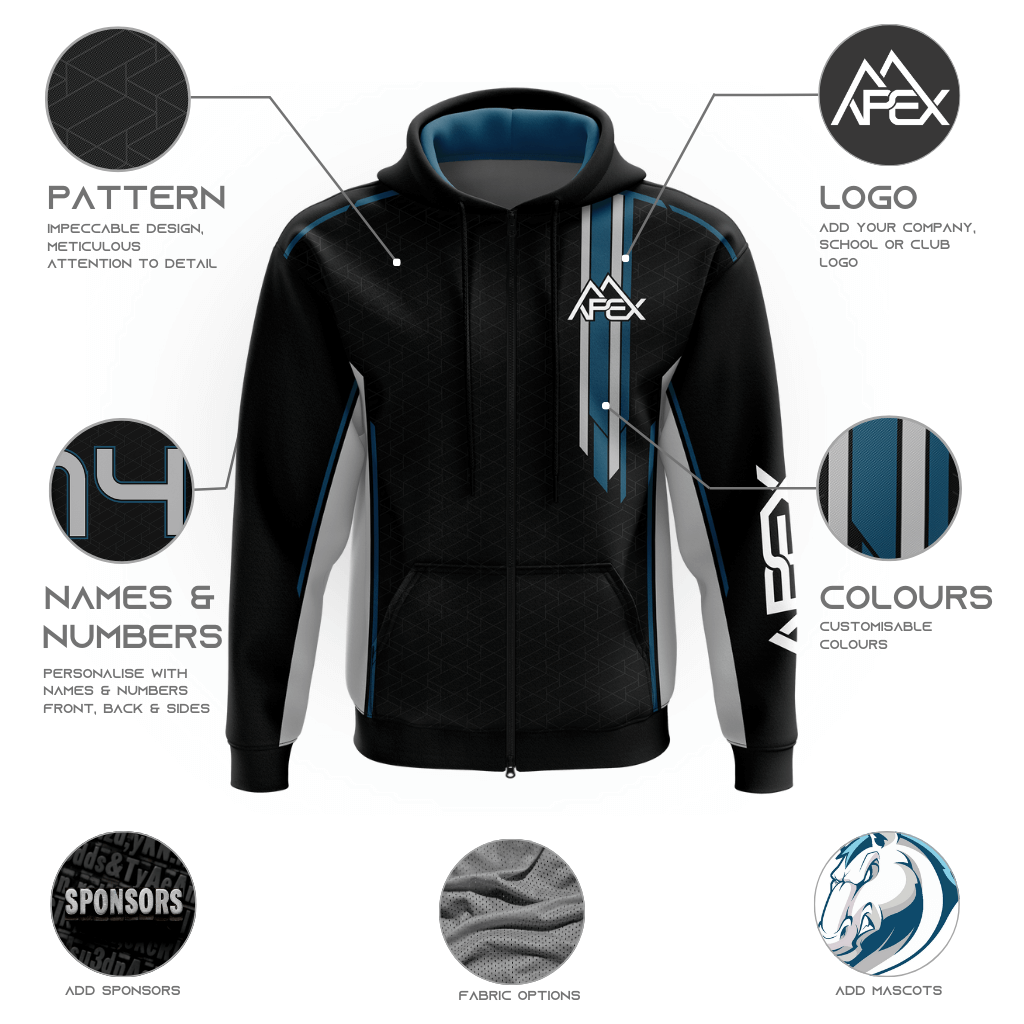 Custom Zip Hoodie - Sprint