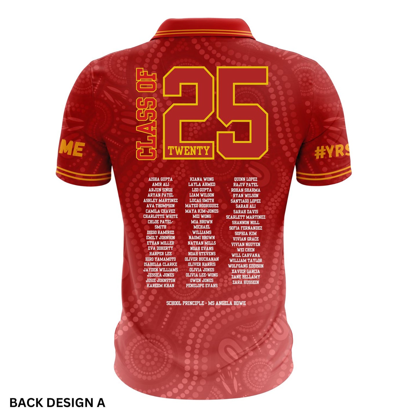 Indigenous Year 6 School Leavers Polo Shirt - Harmony