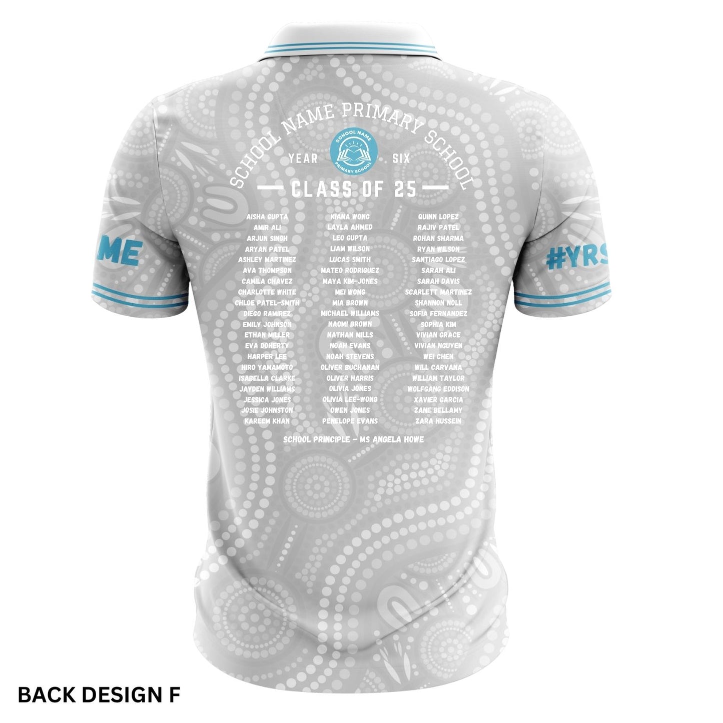 Indigenous Year 6 School Leavers Polo Shirt - Harmony