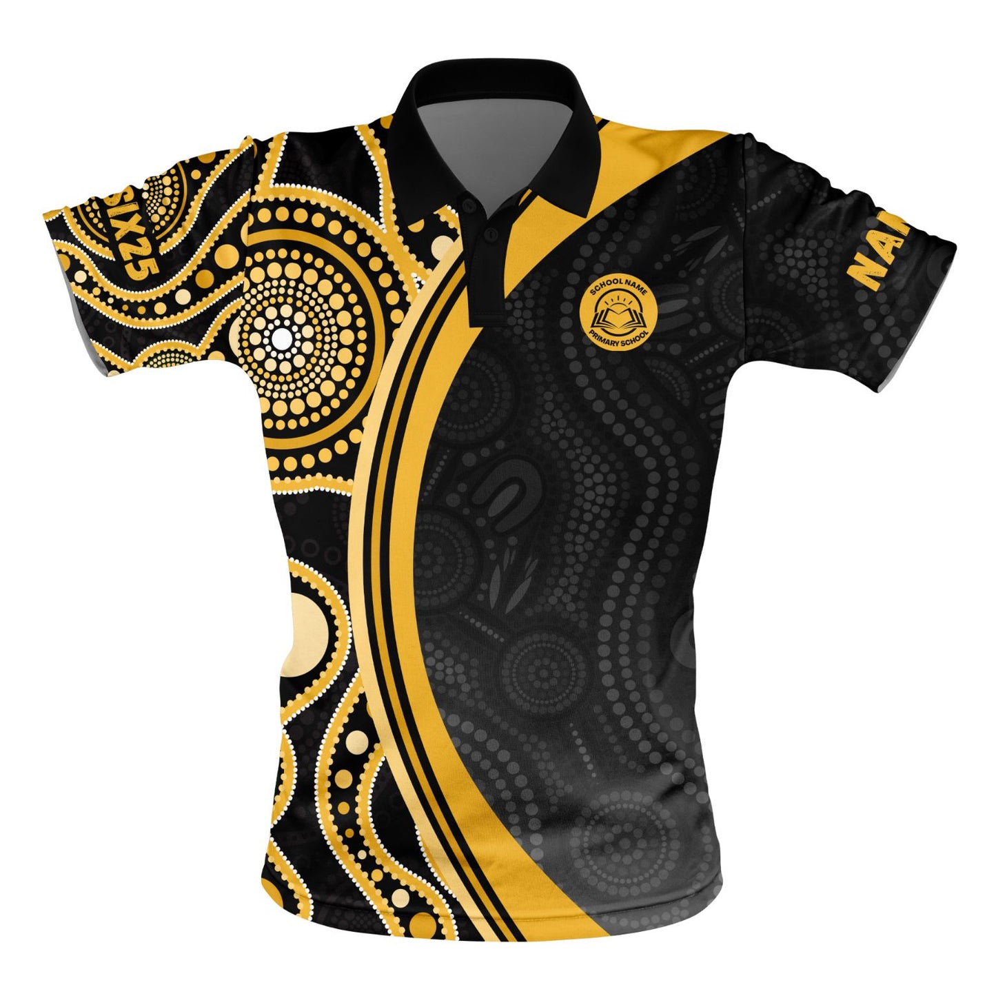 Indigenous Year 6 School Leavers Polo Shirt - Spirit