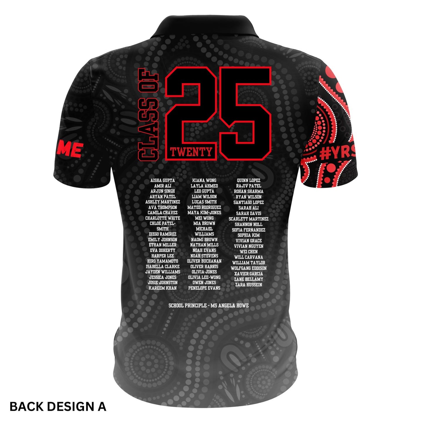 Indigenous Year 6 School Leavers Polo Shirt - Spirit