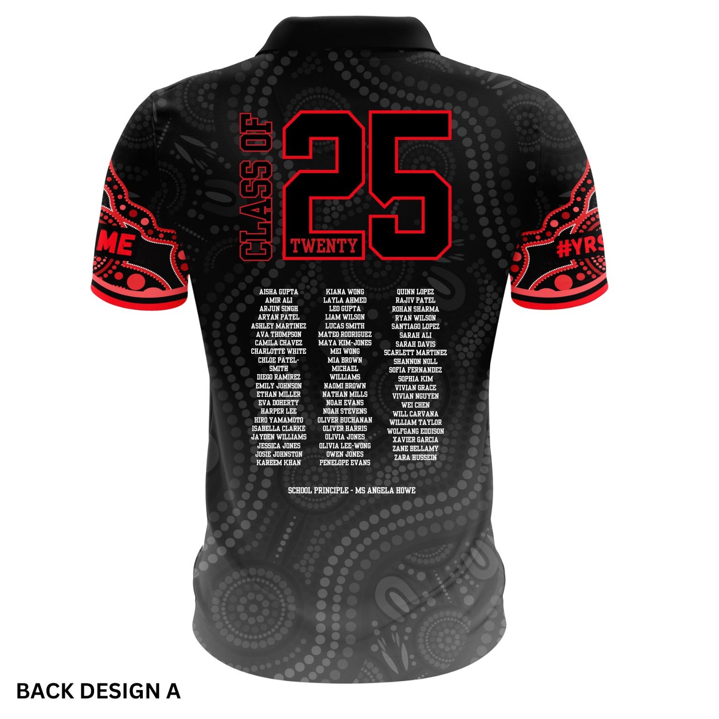 Indigenous Year 6 School Leavers Polo Shirt - Unity