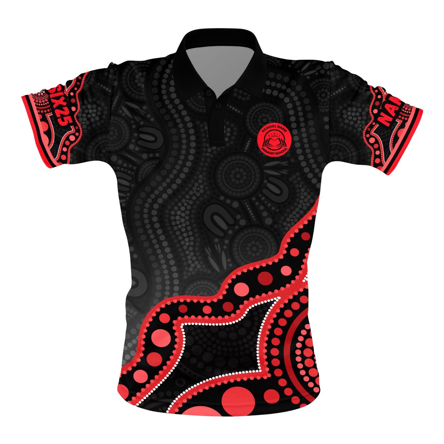 Indigenous Year 6 School Leavers Polo Shirt - Unity