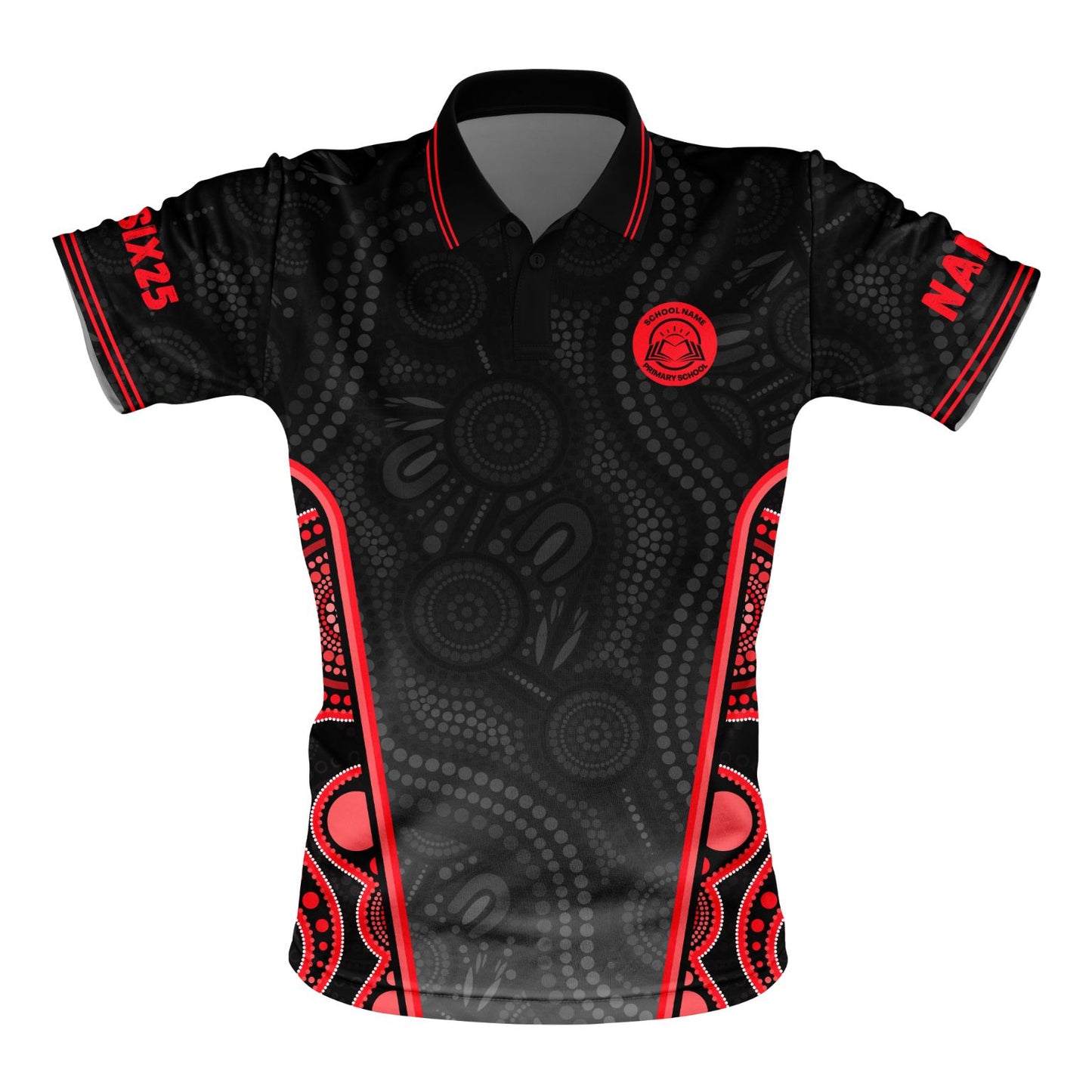 Indigenous Year 6 School Leavers Polo Shirt - Harmony