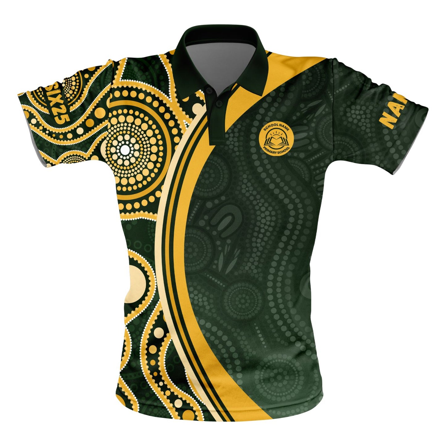 Indigenous Year 6 School Leavers Polo Shirt - Spirit