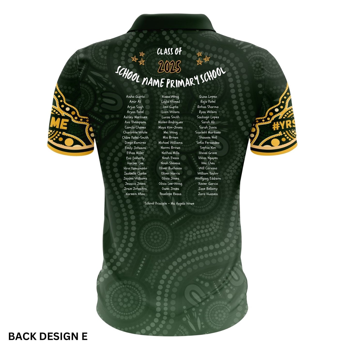 Indigenous Year 6 School Leavers Polo Shirt - Unity