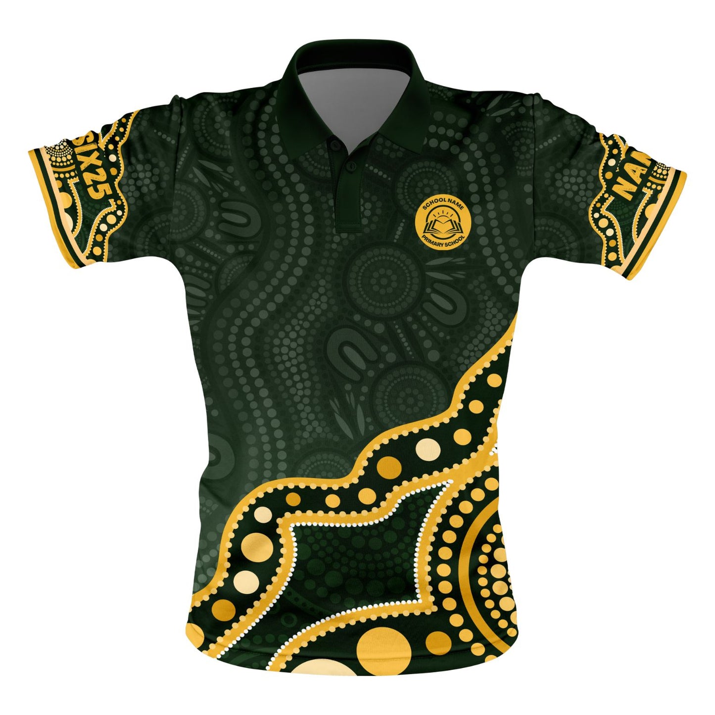 Indigenous Year 6 School Leavers Polo Shirt - Unity