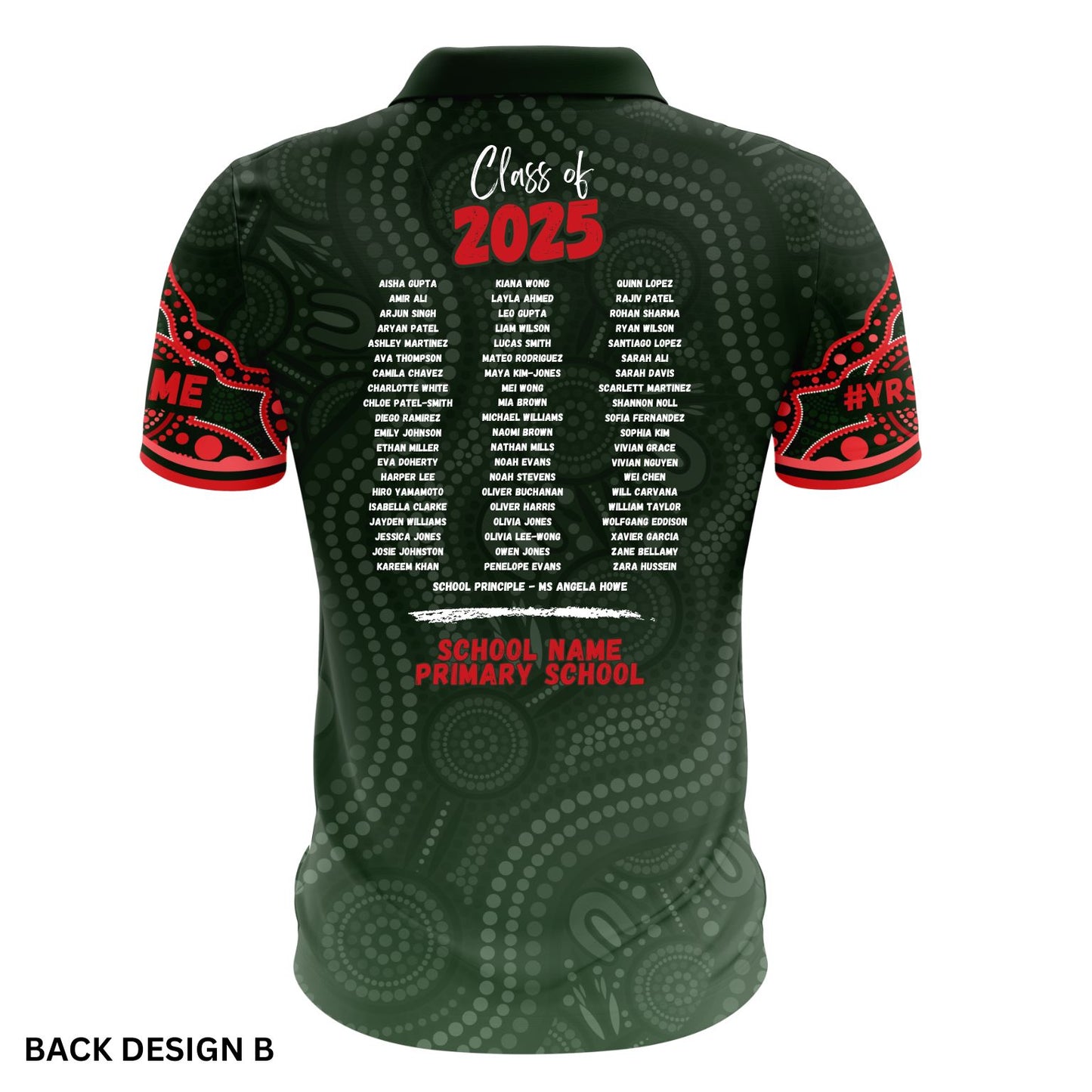 Indigenous Year 6 School Leavers Polo Shirt - Unity