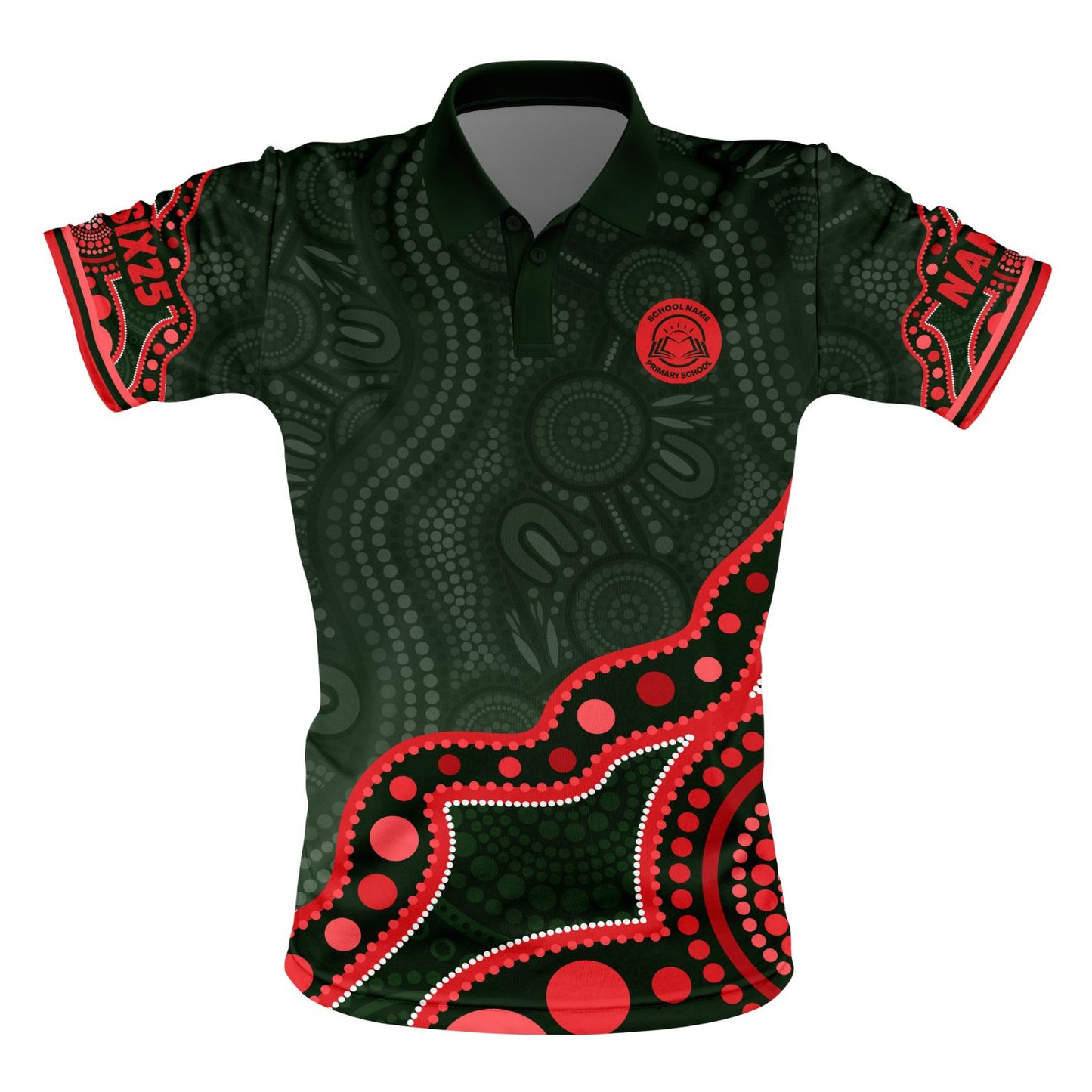 Indigenous Year 6 School Leavers Polo Shirt - Unity