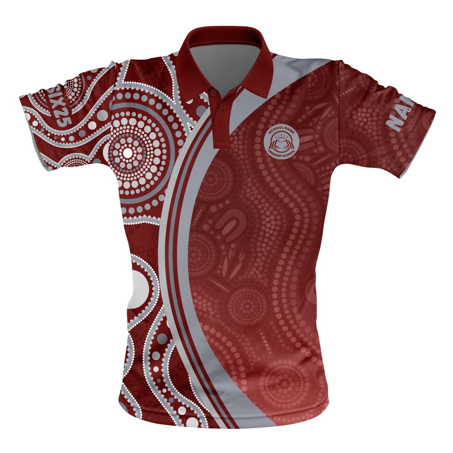 Indigenous Year 6 School Leavers Polo Shirt - Spirit