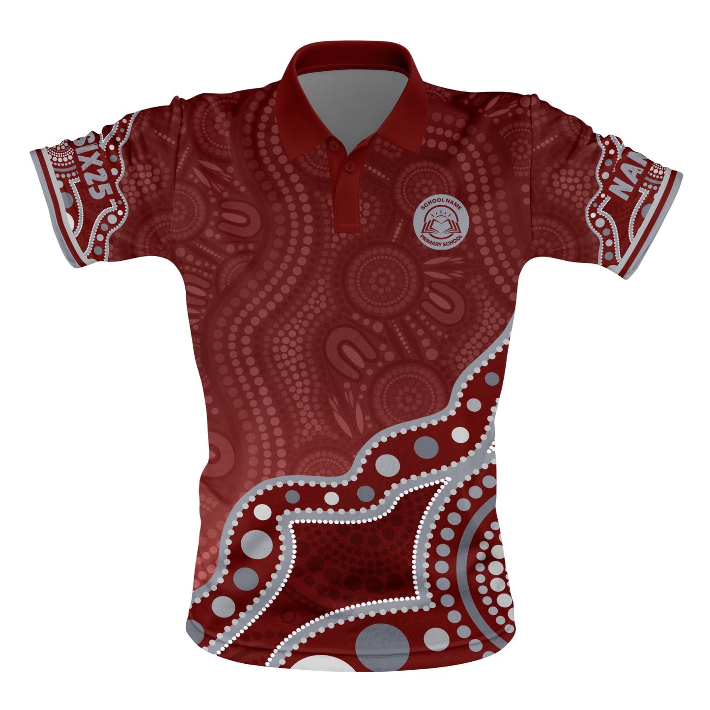 Indigenous Year 6 School Leavers Polo Shirt - Unity