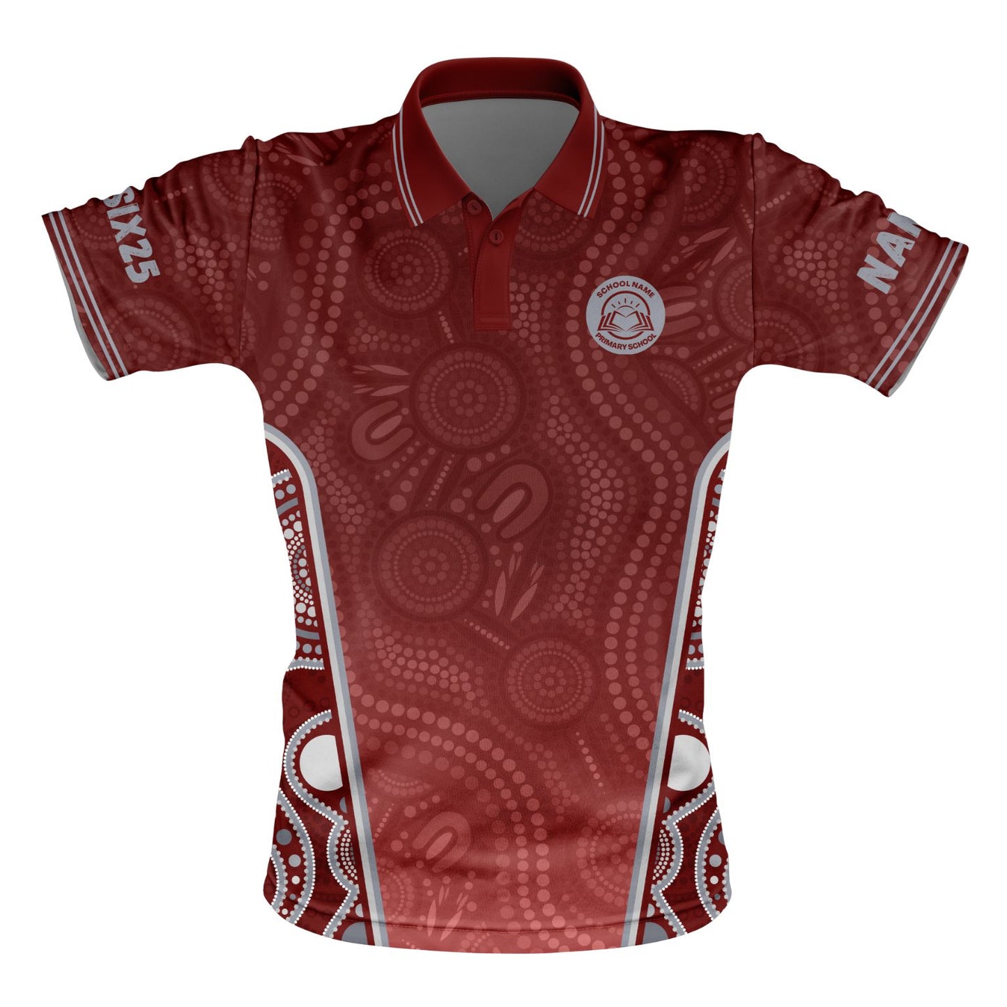 Indigenous Year 6 School Leavers Polo Shirt - Harmony