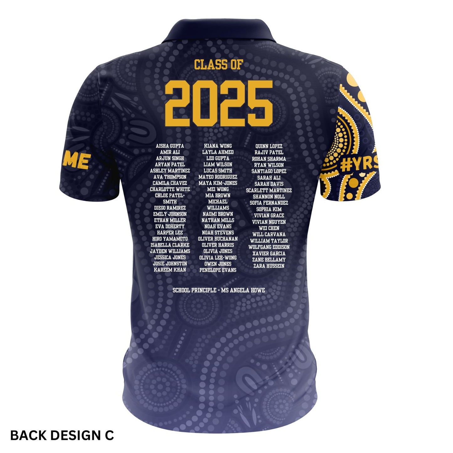 Indigenous Year 6 School Leavers Polo Shirt - Spirit