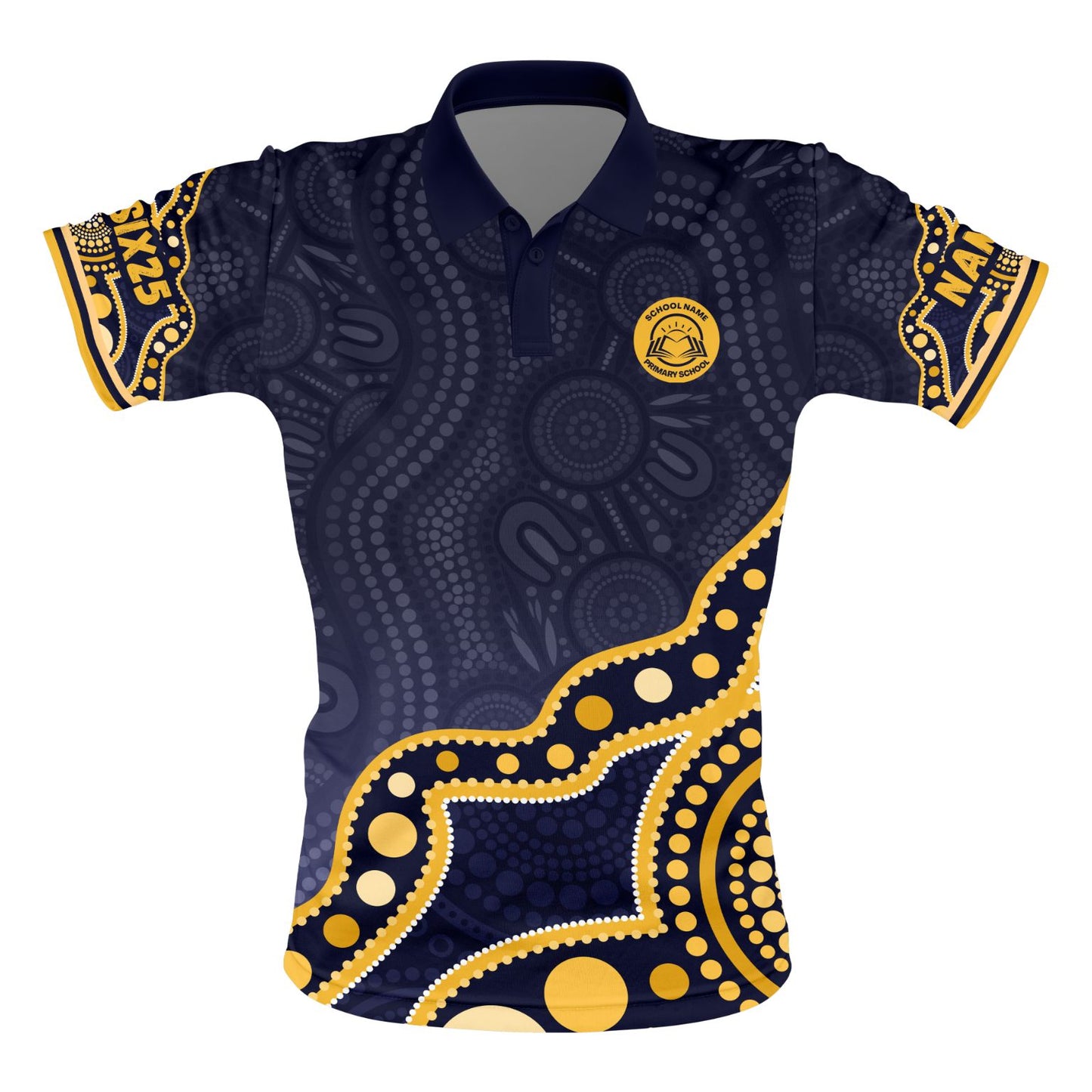 Indigenous Year 6 School Leavers Polo Shirt - Unity