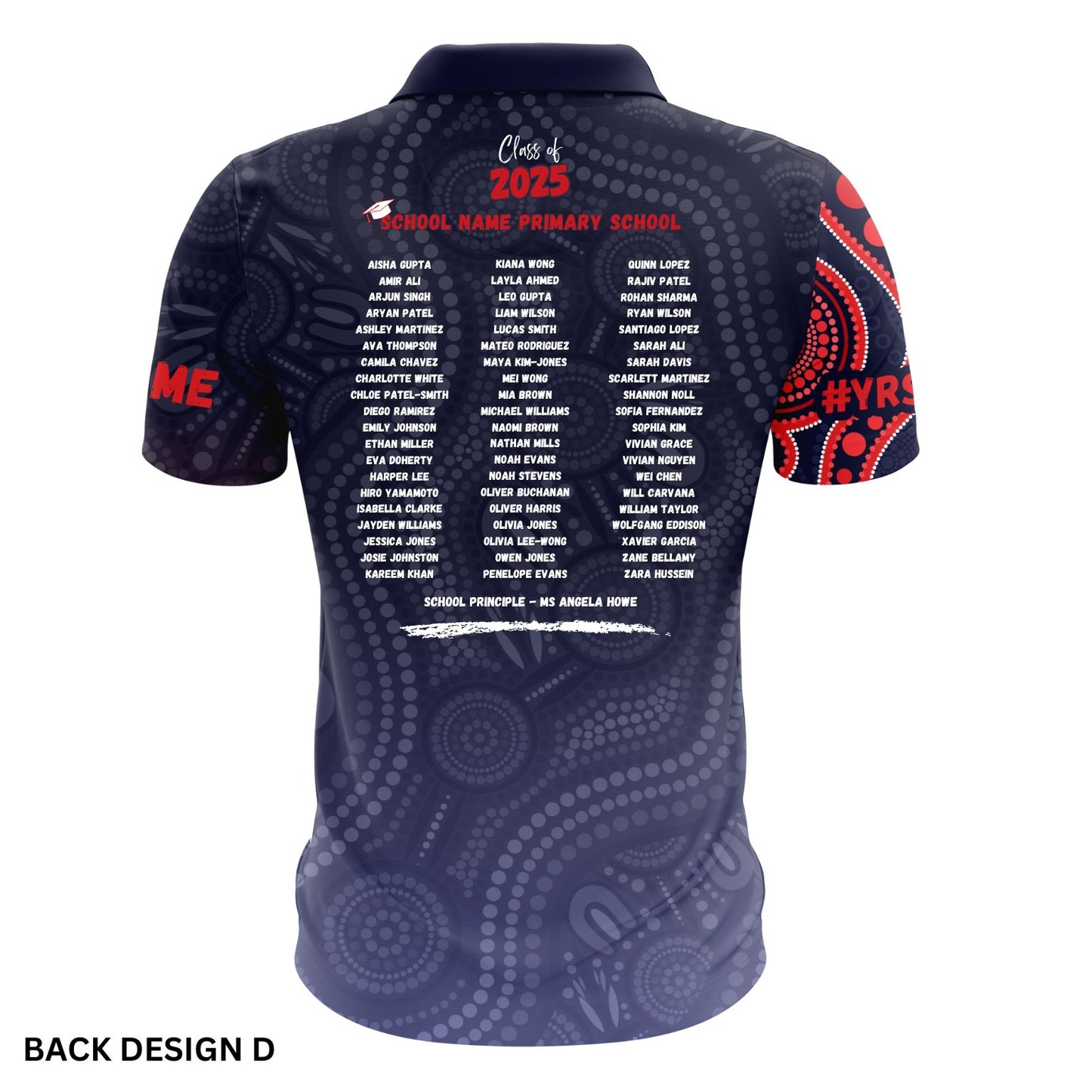 Indigenous Year 6 School Leavers Polo Shirt - Spirit
