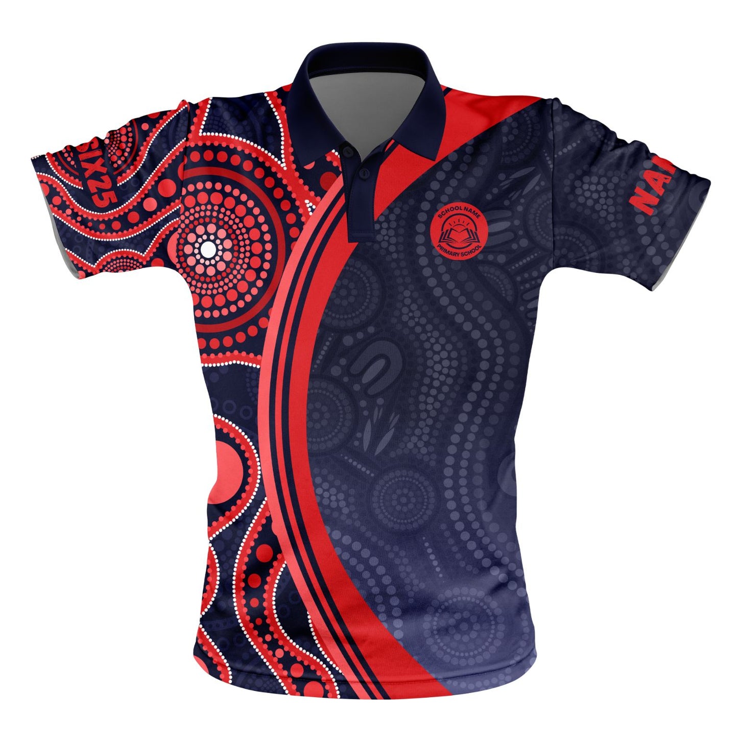 Indigenous Year 6 School Leavers Polo Shirt - Spirit