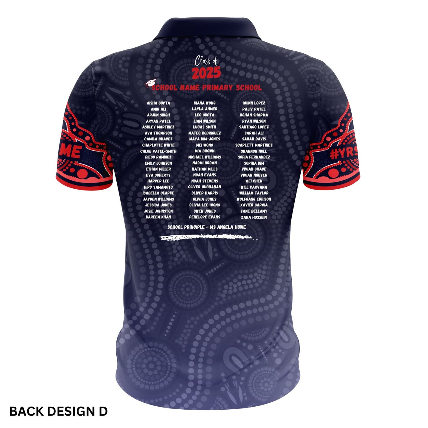 Indigenous Year 6 School Leavers Polo Shirt - Unity