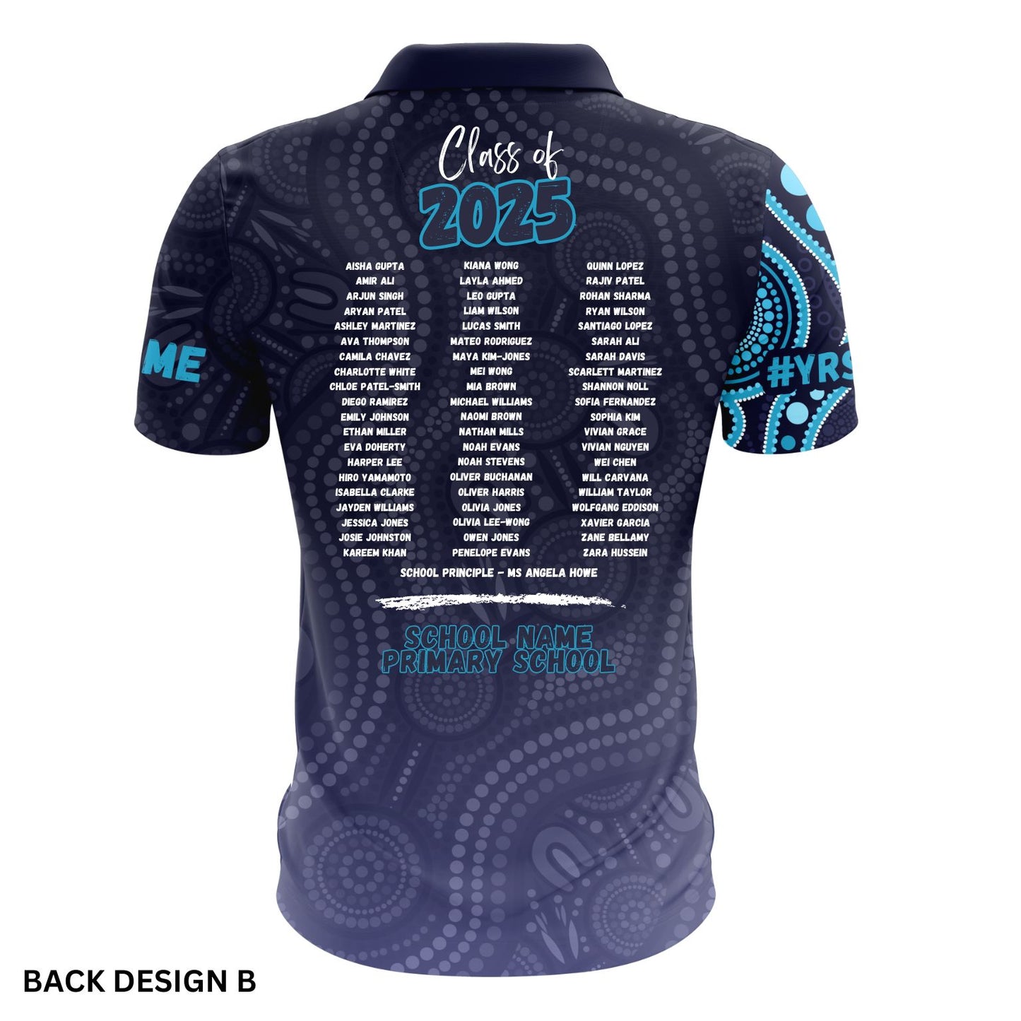 Indigenous Year 6 School Leavers Polo Shirt - Spirit