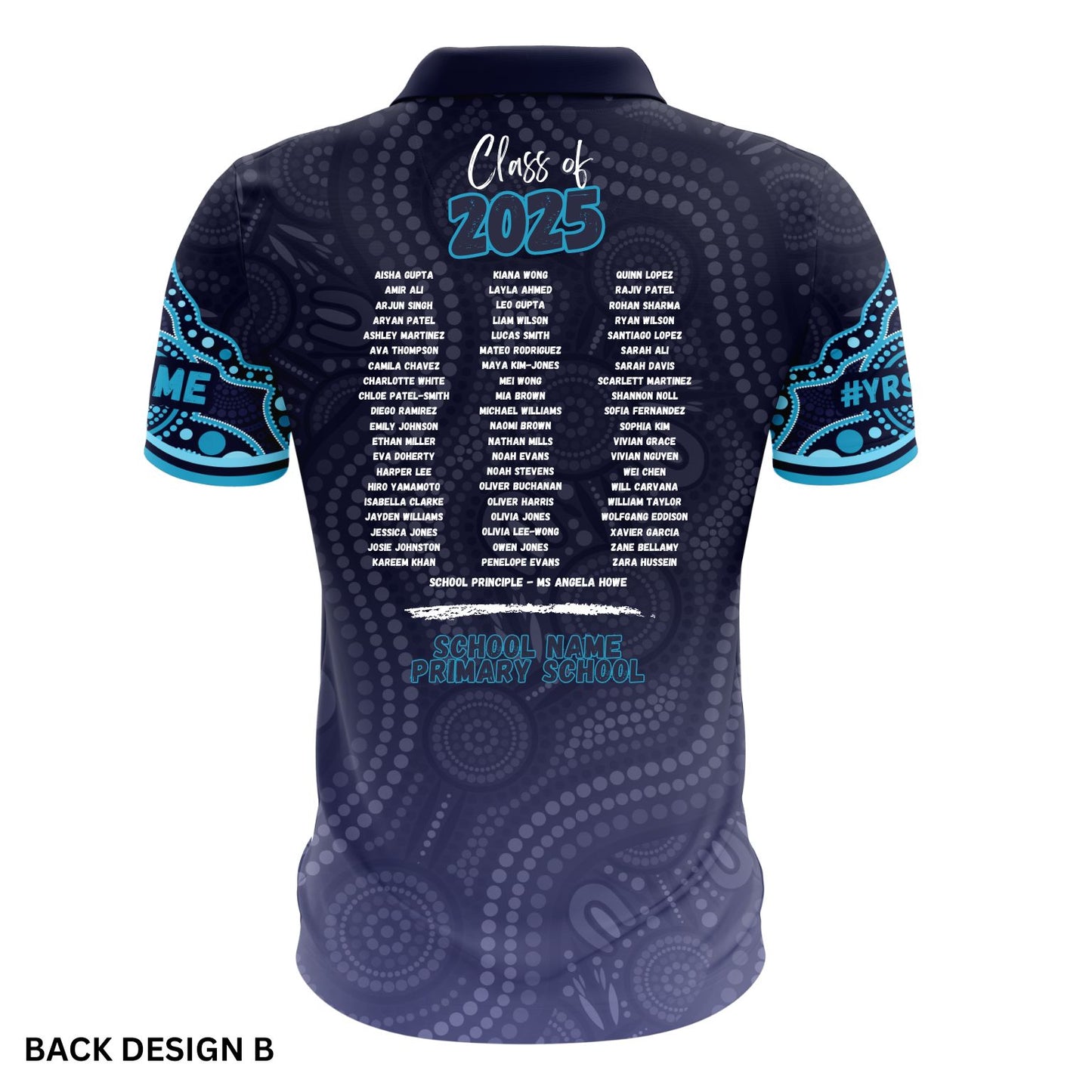 Indigenous Year 6 School Leavers Polo Shirt - Unity