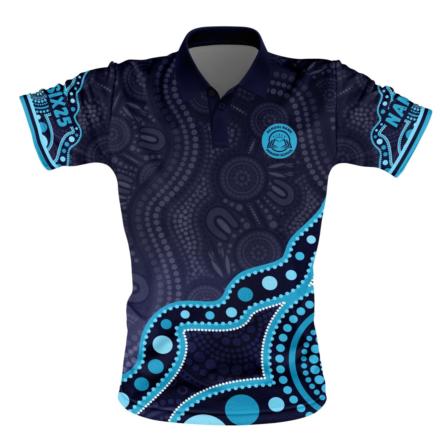 Indigenous Year 6 School Leavers Polo Shirt - Unity