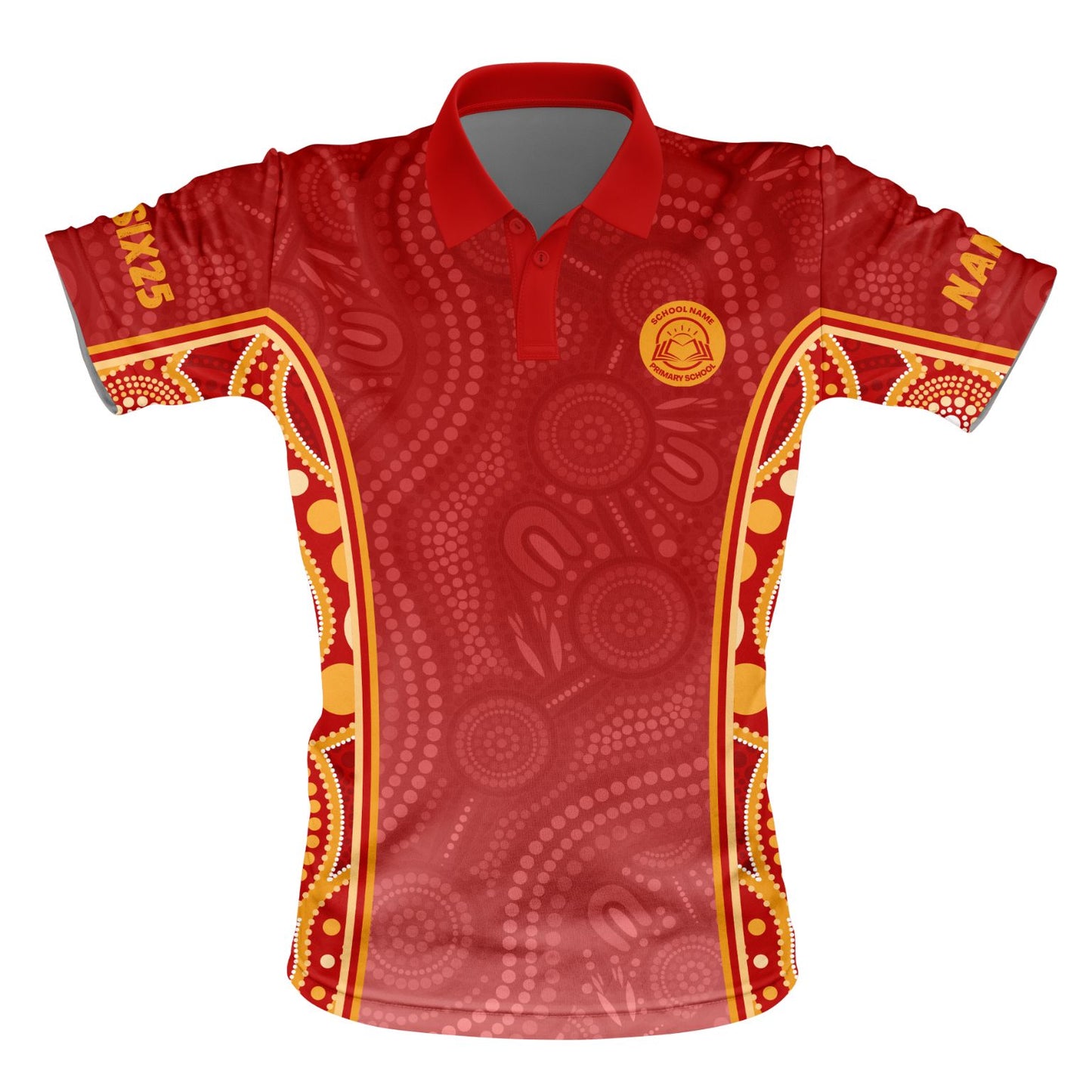 Indigenous Year 6 School Leavers Polo Shirt - Dreamtime