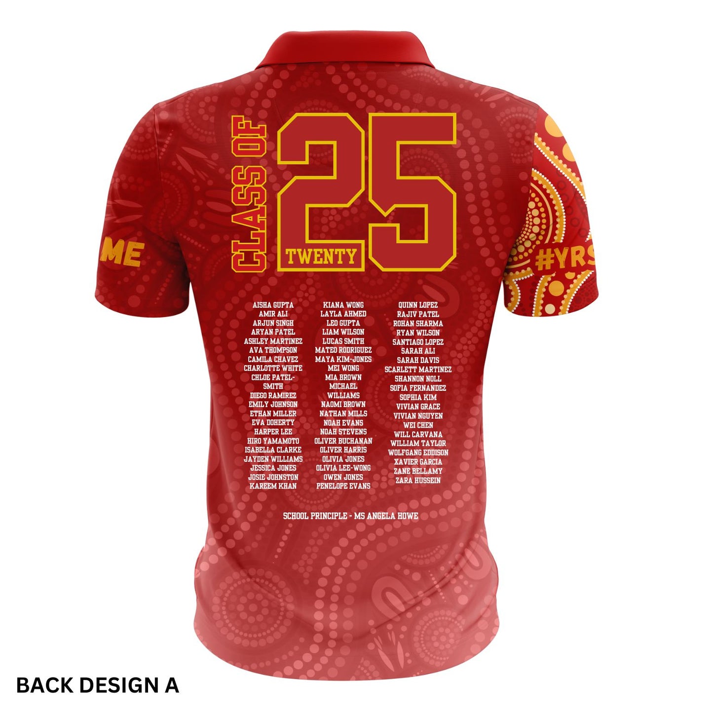 Indigenous Year 6 School Leavers Polo Shirt - Spirit