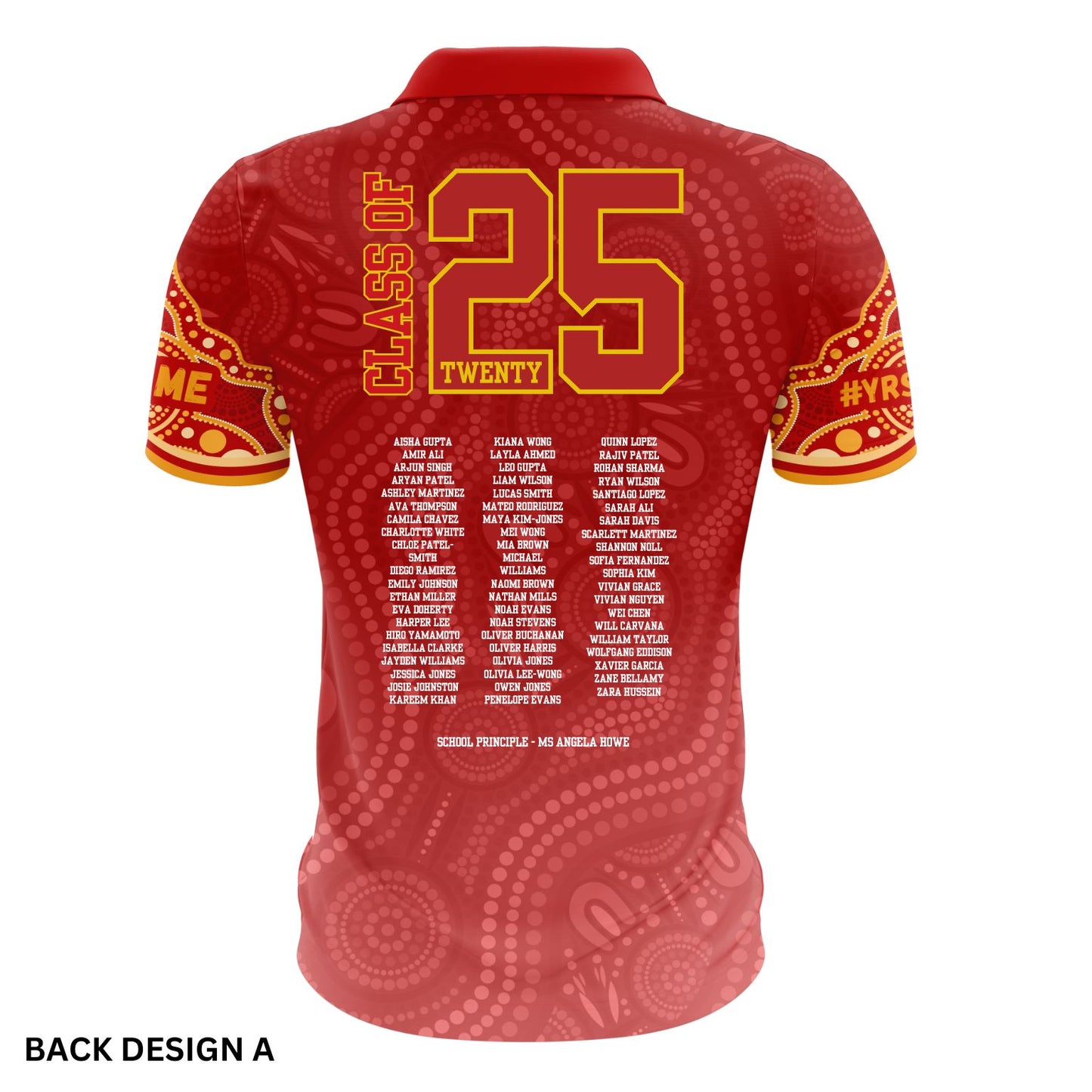 Indigenous Year 6 School Leavers Polo Shirt - Unity