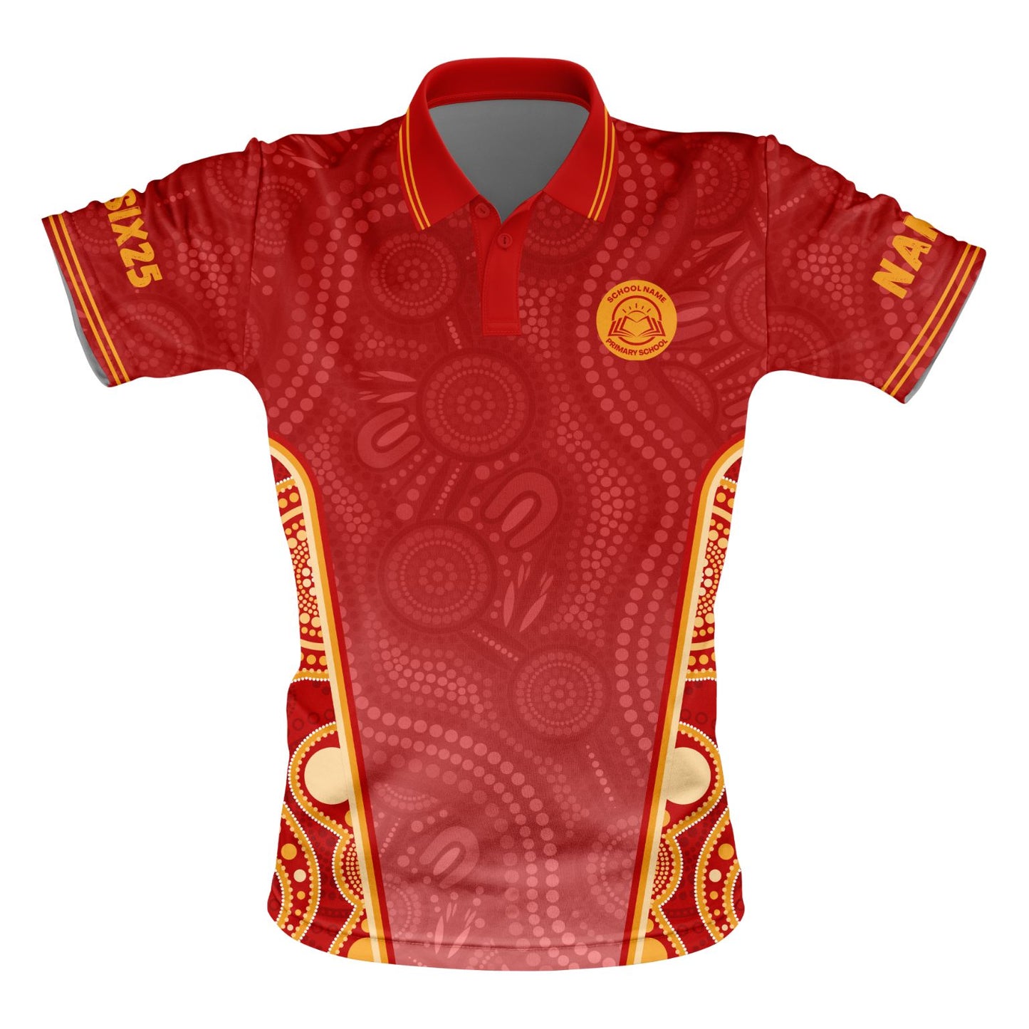 Indigenous Year 6 School Leavers Polo Shirt - Harmony