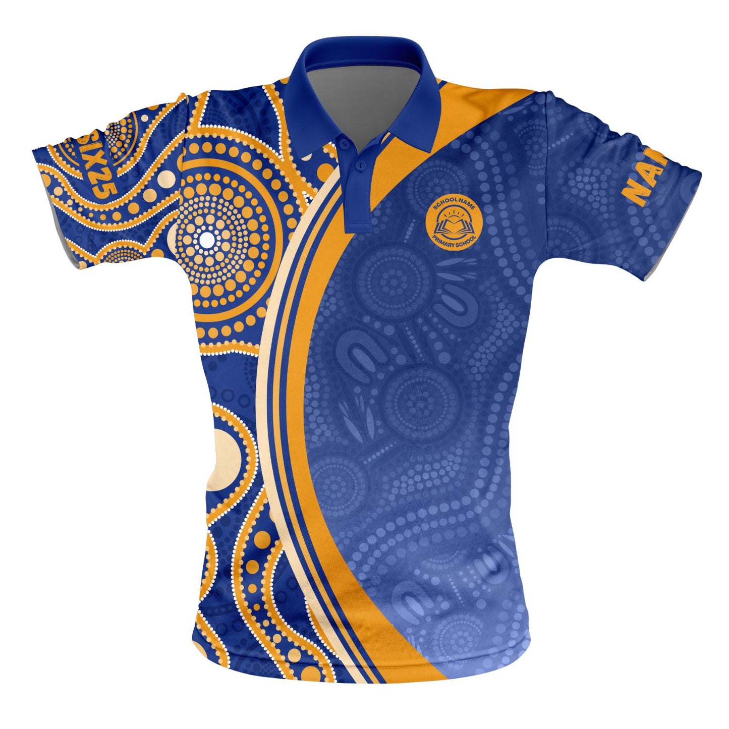 Indigenous Year 6 School Leavers Polo Shirt - Spirit