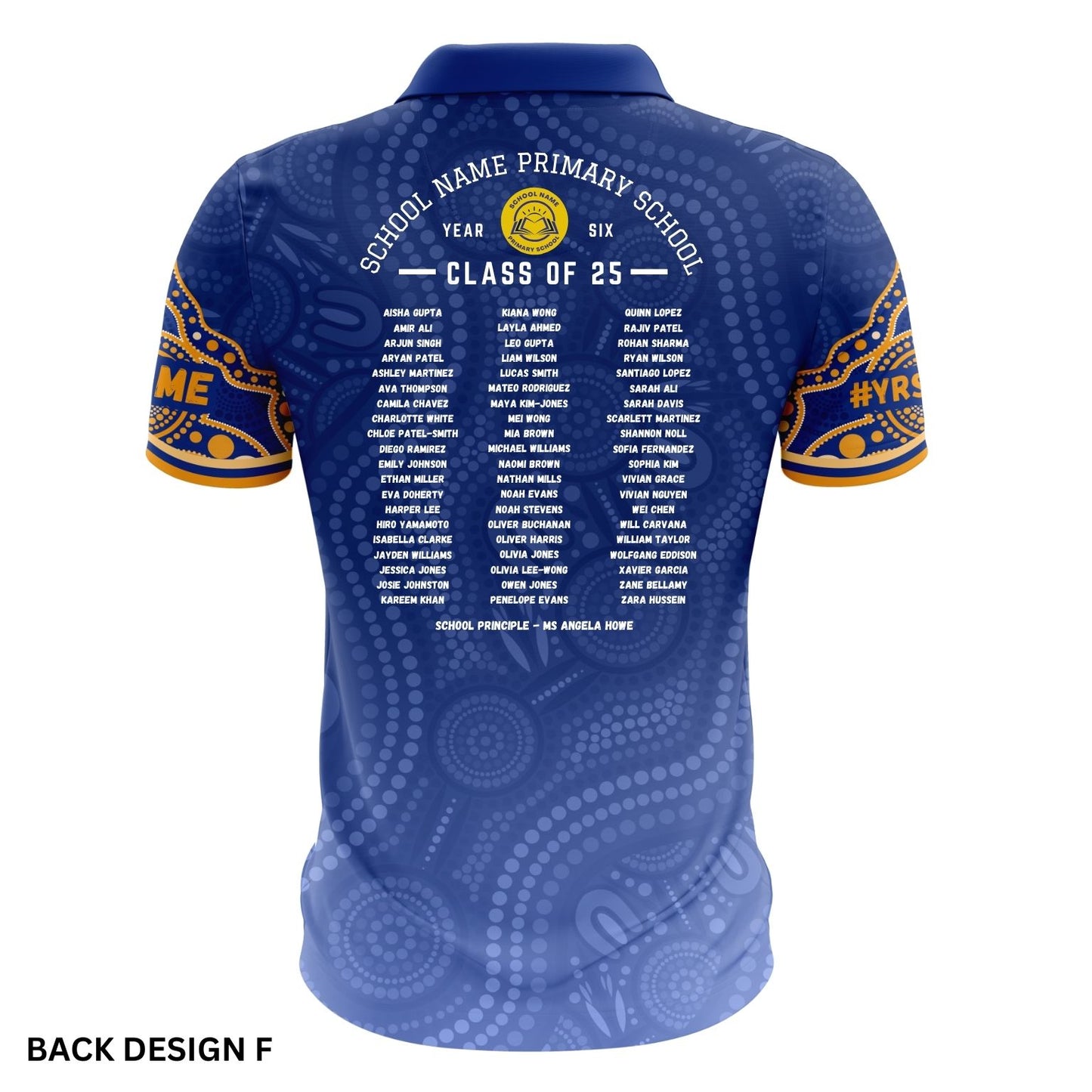 Indigenous Year 6 School Leavers Polo Shirt - Unity