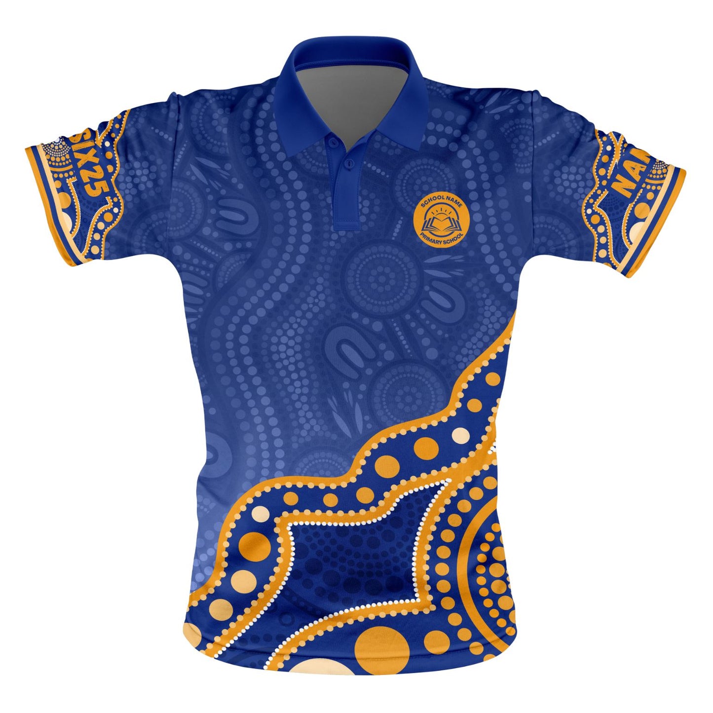Indigenous Year 6 School Leavers Polo Shirt - Unity